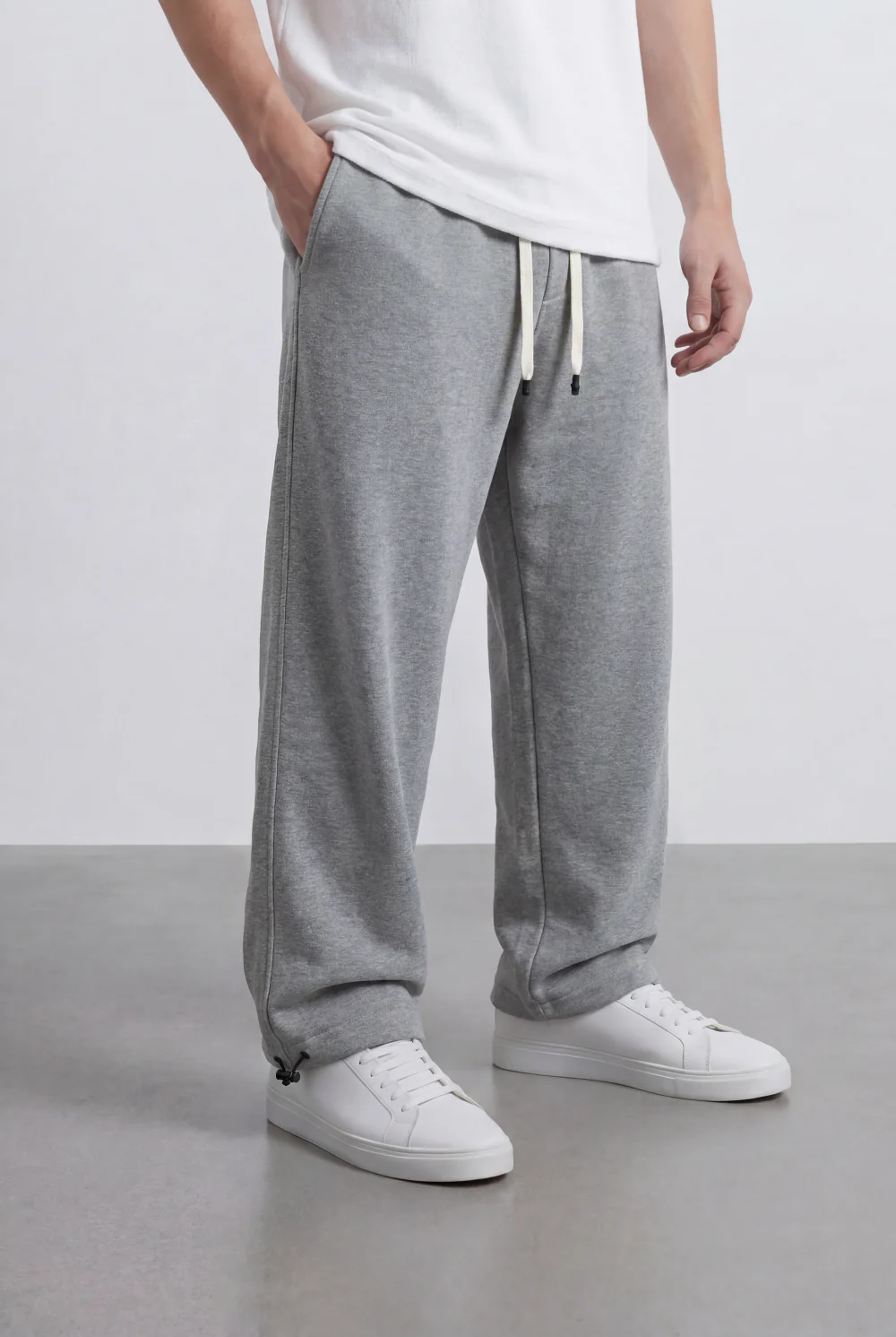 Men’s Tomato Store Relaxed Sweatpants Elastic Waist Oversize Melton Fabric - Image 12
