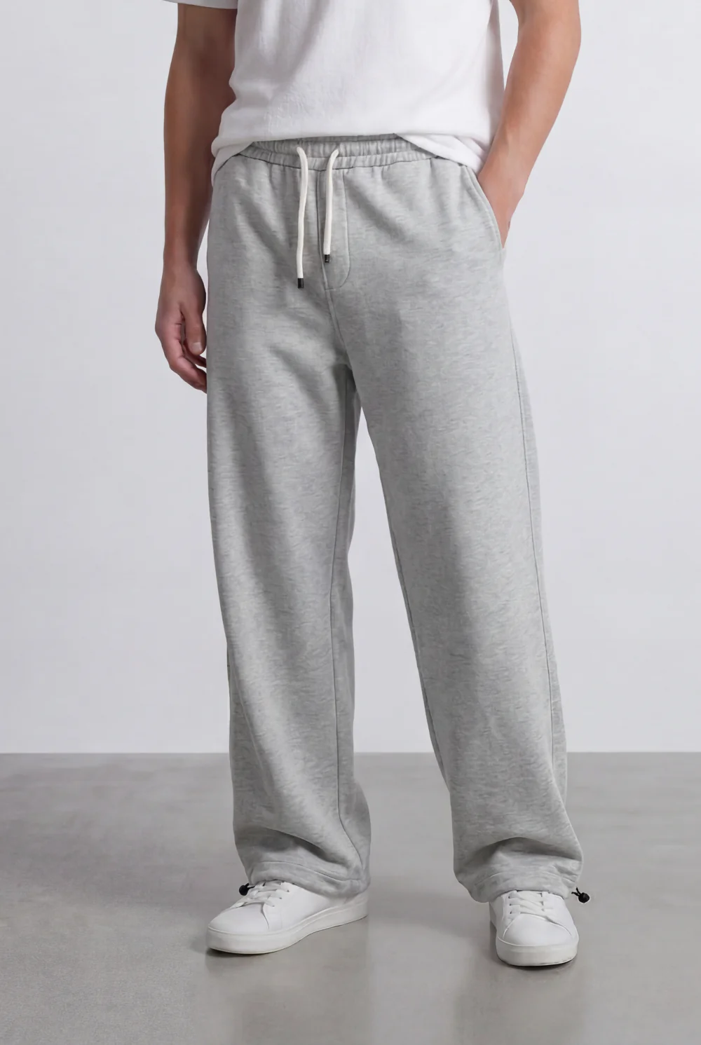 Men’s Tomato Store Relaxed Sweatpants Elastic Waist Oversize Melton Fabric - Image 13