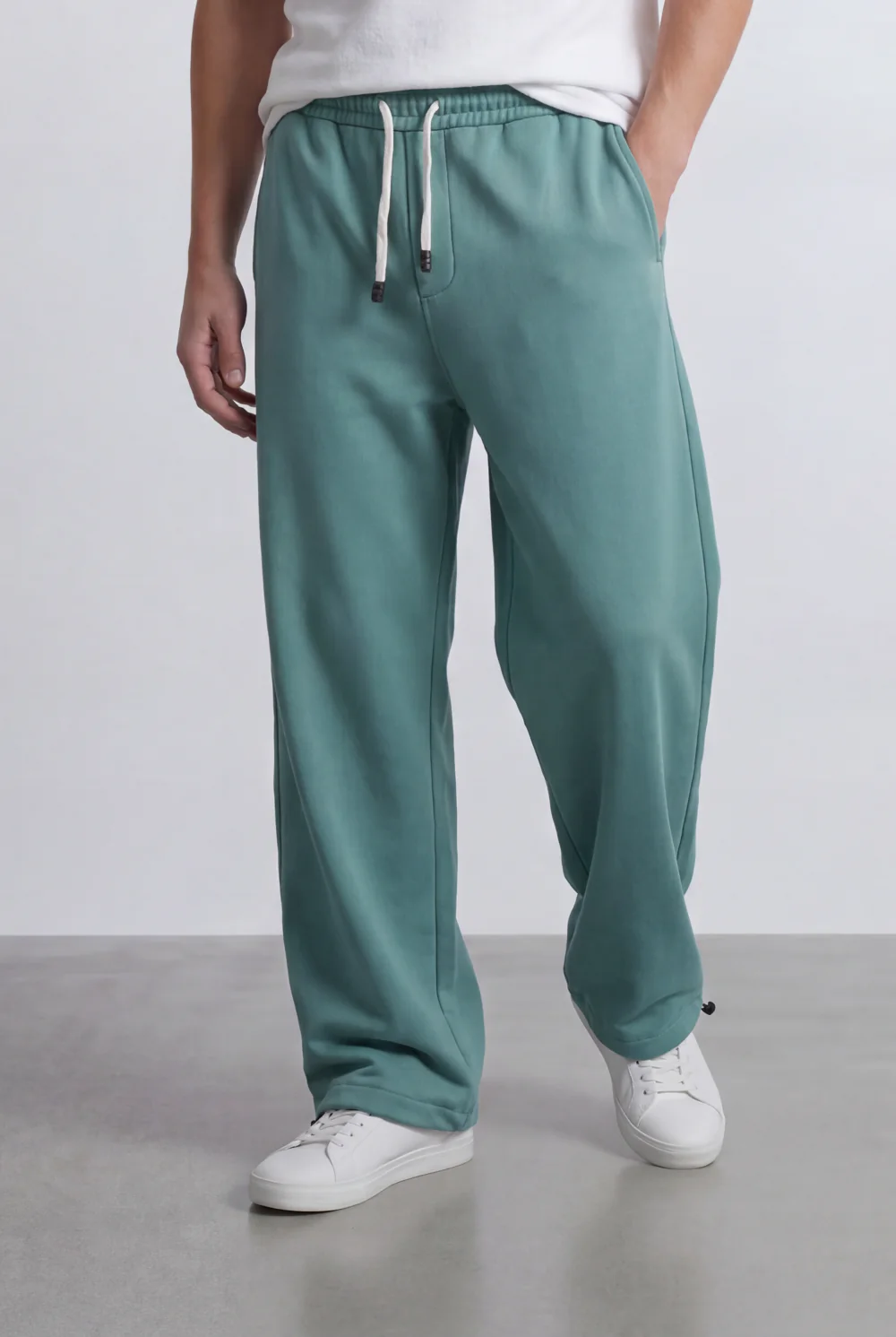 Men’s Tomato Store Relaxed Sweatpants Elastic Waist Oversize Melton Fabric - Image 17