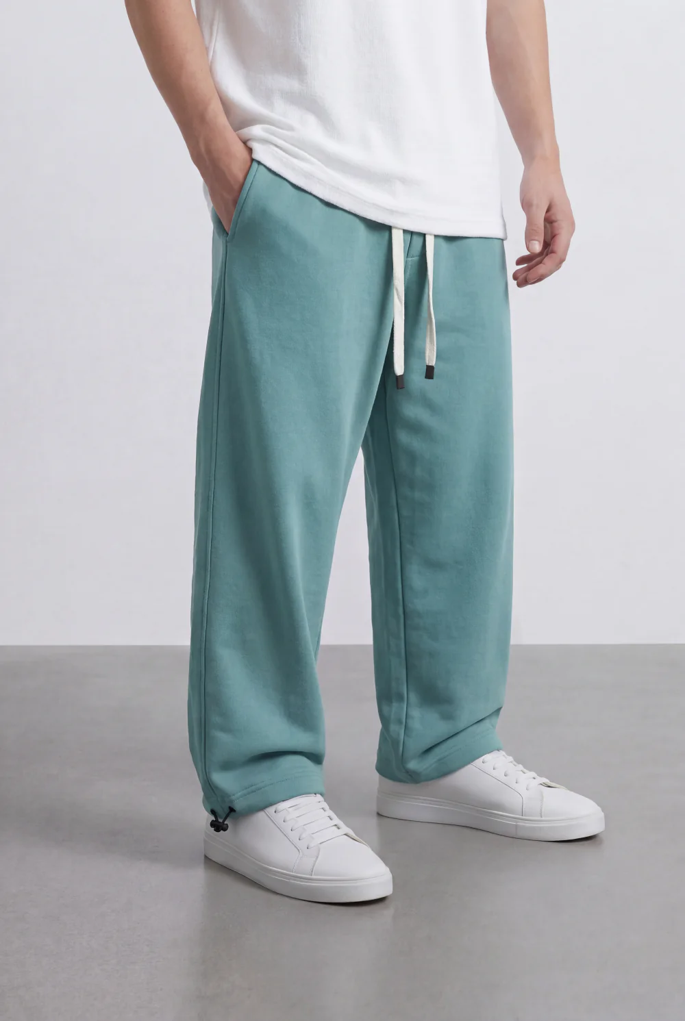 Men’s Tomato Store Relaxed Sweatpants Elastic Waist Oversize Melton Fabric - Image 20