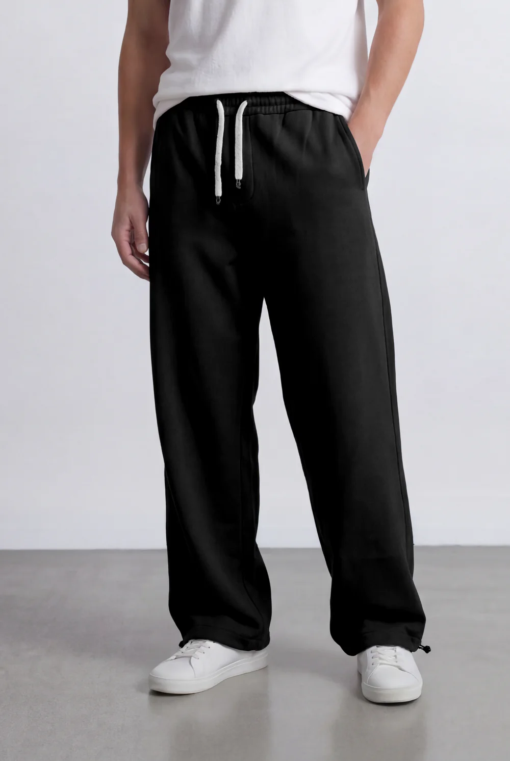 Men’s Tomato Store Relaxed Sweatpants Elastic Waist Oversize Melton Fabric - Image 29