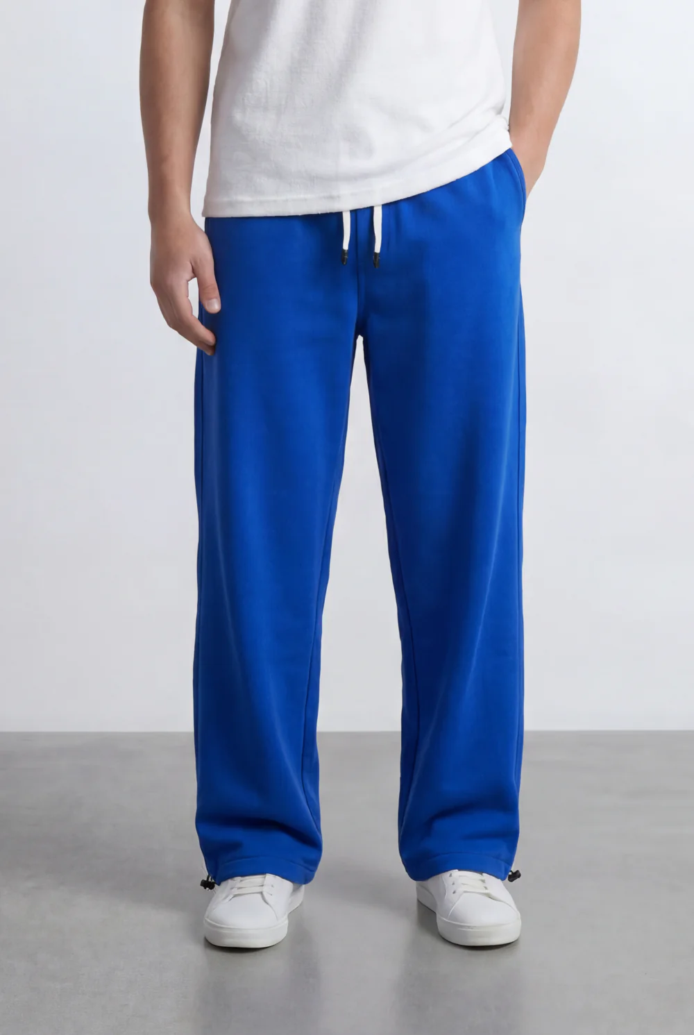 Men’s Tomato Store Relaxed Sweatpants Elastic Waist Oversize Melton Fabric - Image 5