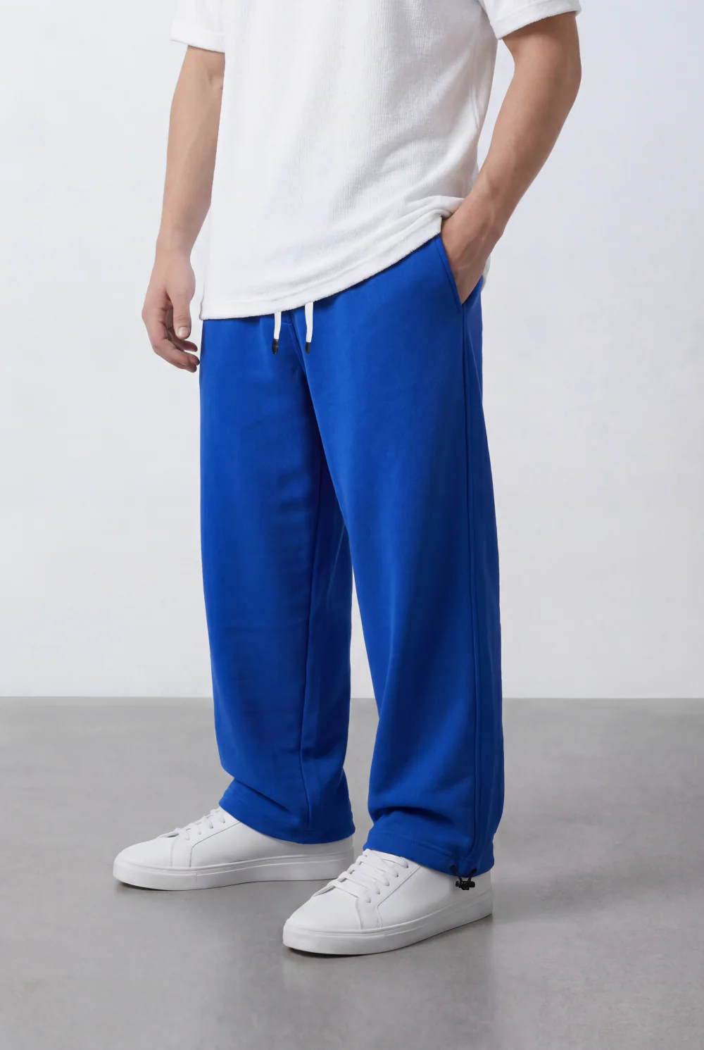 Men’s Tomato Store Relaxed Sweatpants Elastic Waist Oversize Melton Fabric - Image 8