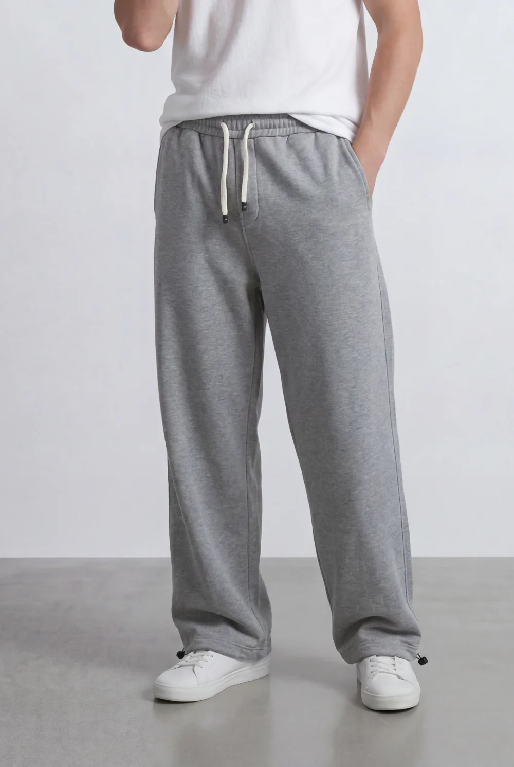Men’s Tomato Store Relaxed Sweatpants Elastic Waist Oversize Melton Fabric - Image 9