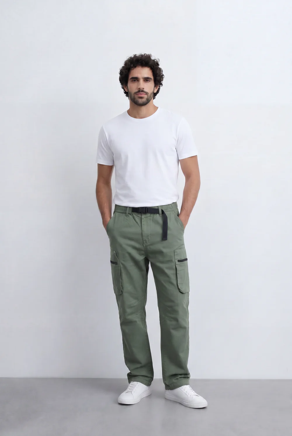 Men’s Tomato Store Sherwal Pants Utility Pocket Details Adjustable Belt Accent - Image 15