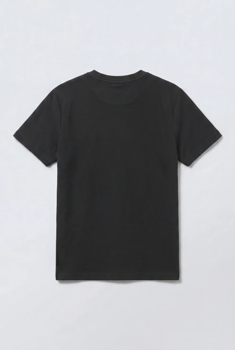 Men’s Tomato Store Slim Fit Textured Micro Rib Tailored Breathable Fabric Everyday Premium Basic T-Shirt - Image 6