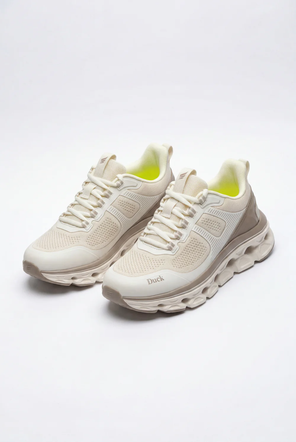 Men’s Tomato Store Sport Sneaker Breathable Lace Up Closure Chunky Air Cushion Duck Shoes