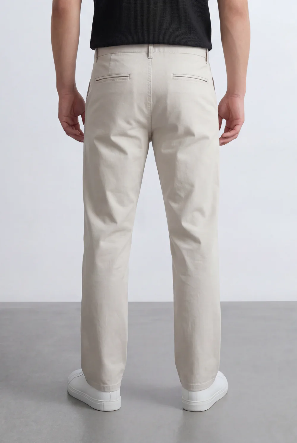 Men’s Tomato Store Straight Chino Pants Flat Front Button Closure Gabardine - Image 10