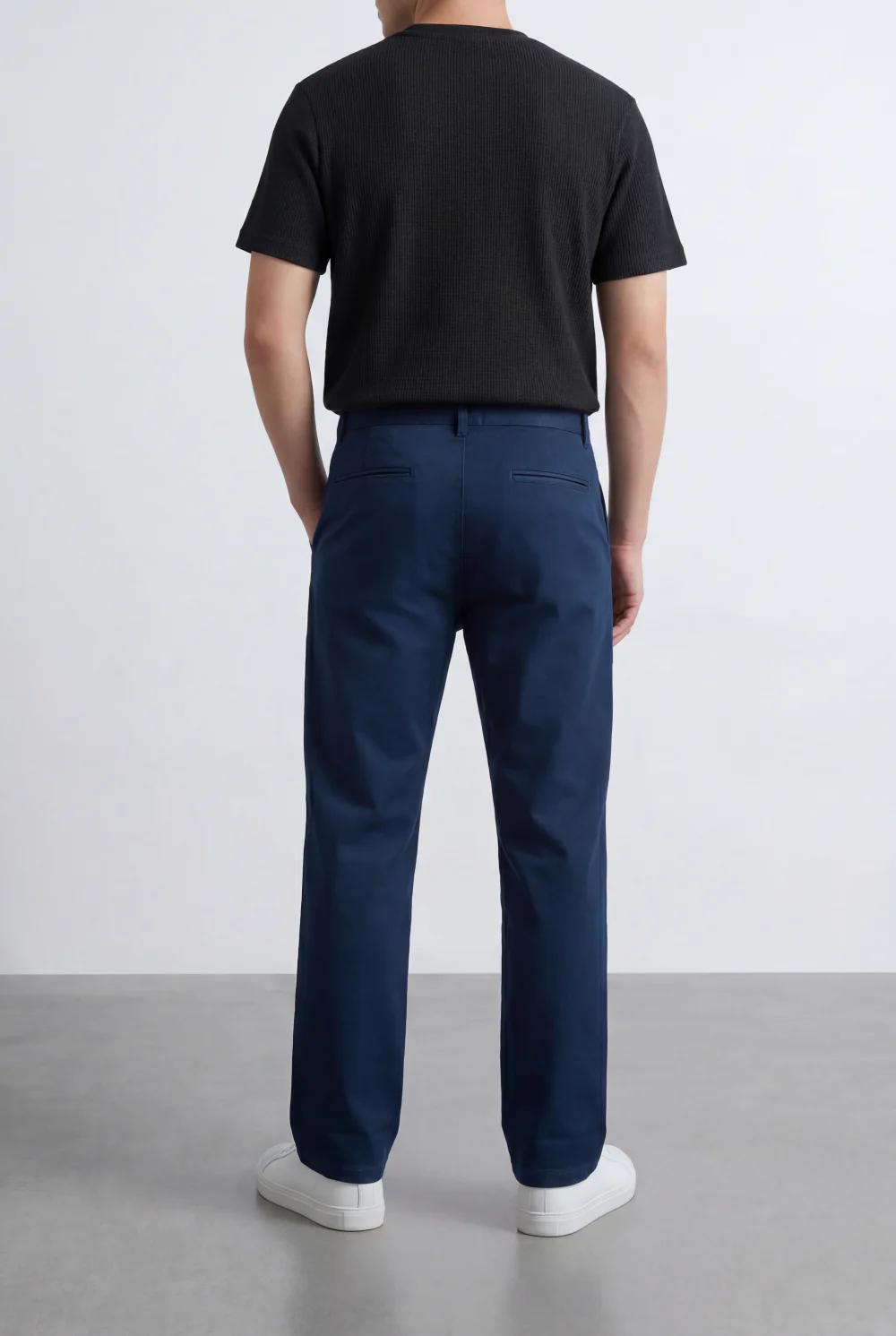 Men’s Tomato Store Straight Chino Pants Flat Front Button Closure Gabardine - Image 14
