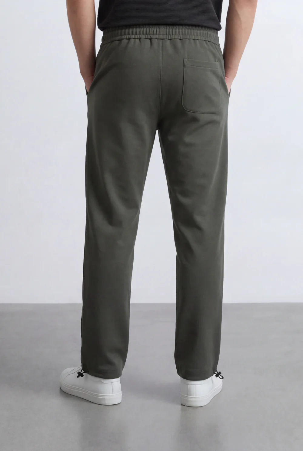Men’s Tomato Store Street Sweatpants Embossed Side Logo Clean Look Elastic Oversize Side Pockets Zip Detail - Image 18