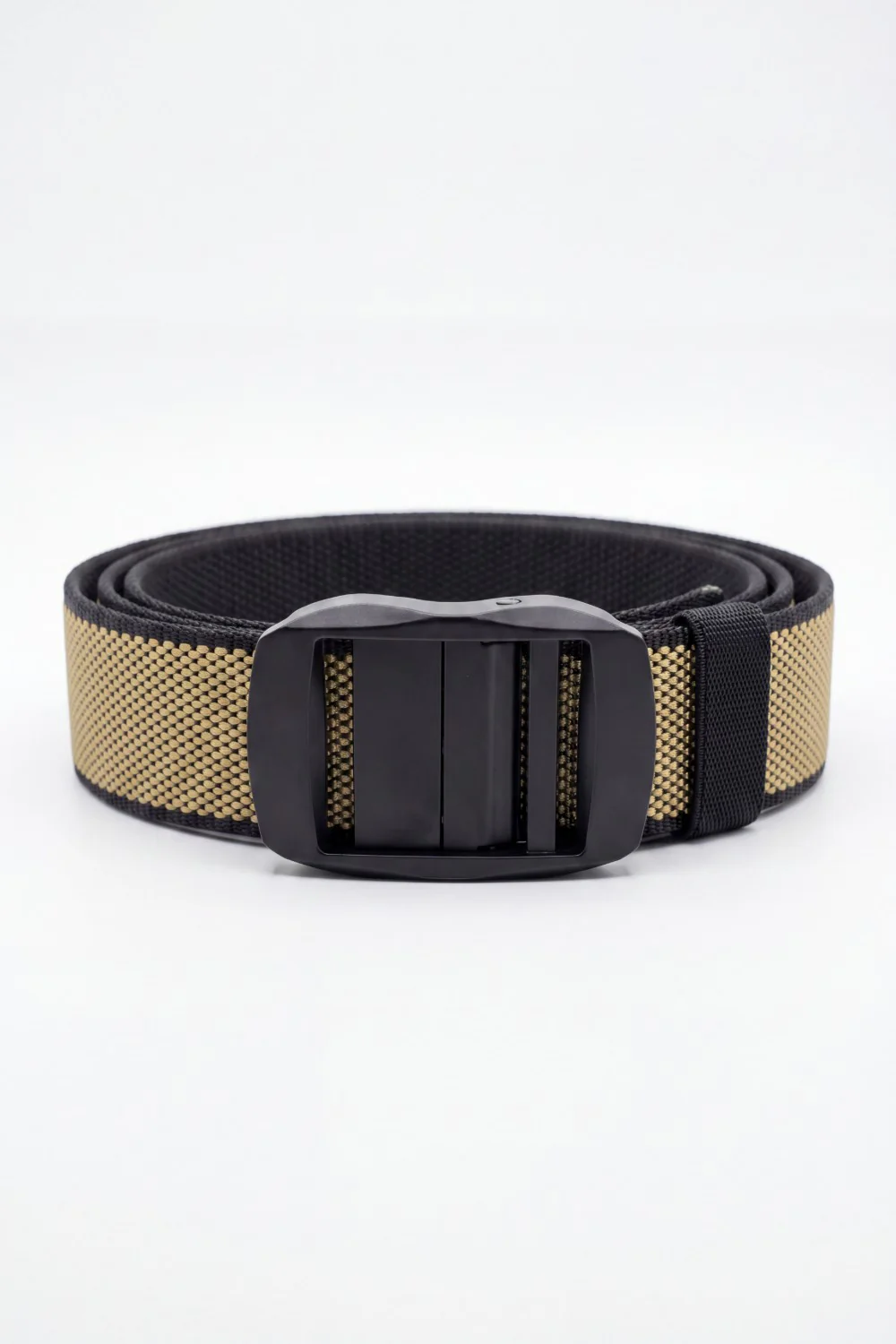 Men’s Tomato Store Textured Woven Web Belt Built With Rugged Utility Strap Matte Auto Lock Buckle - Image 8