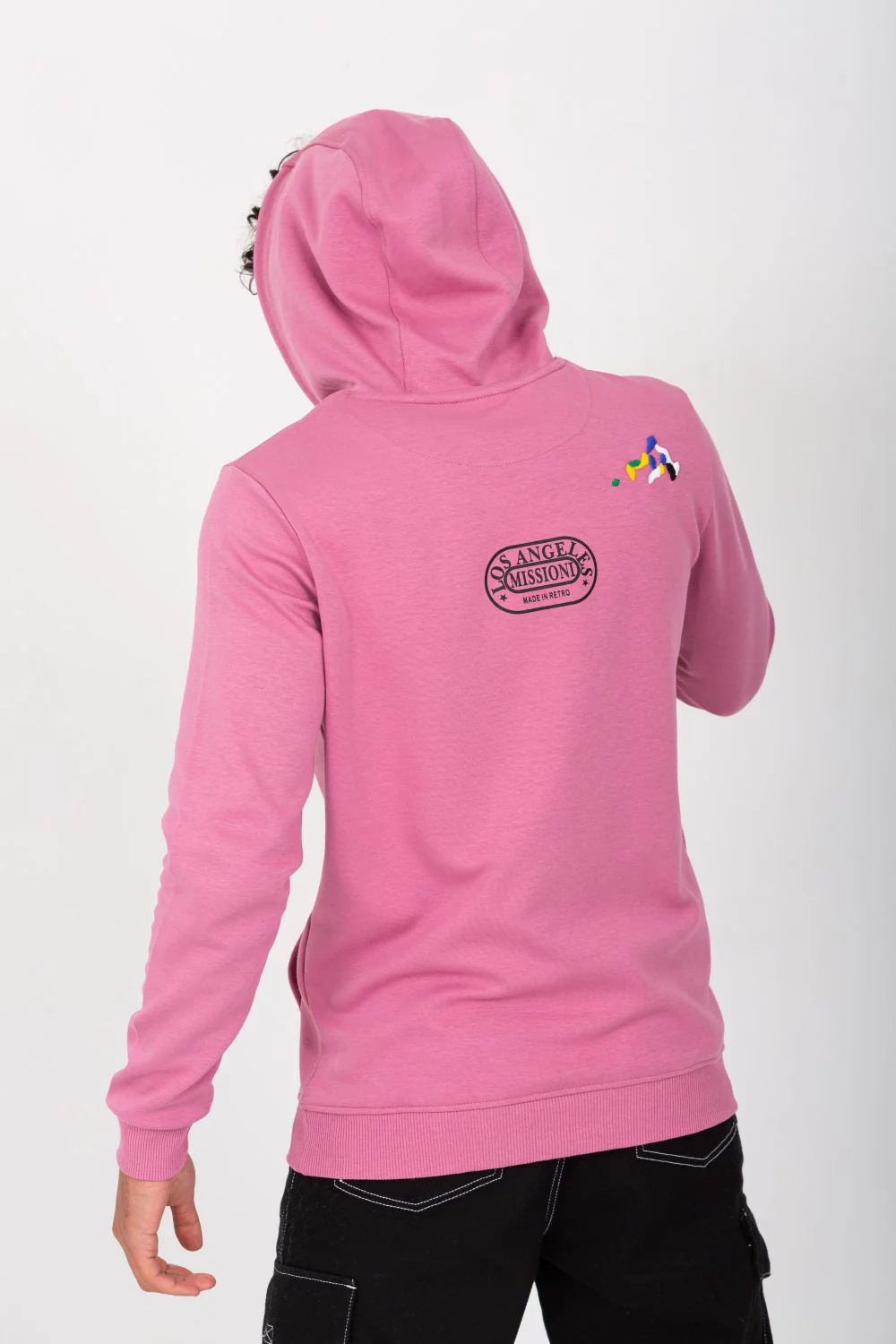 Men's Back & Front Unique Print Hoodie Padded Hooded Sweatshirt - Image 2