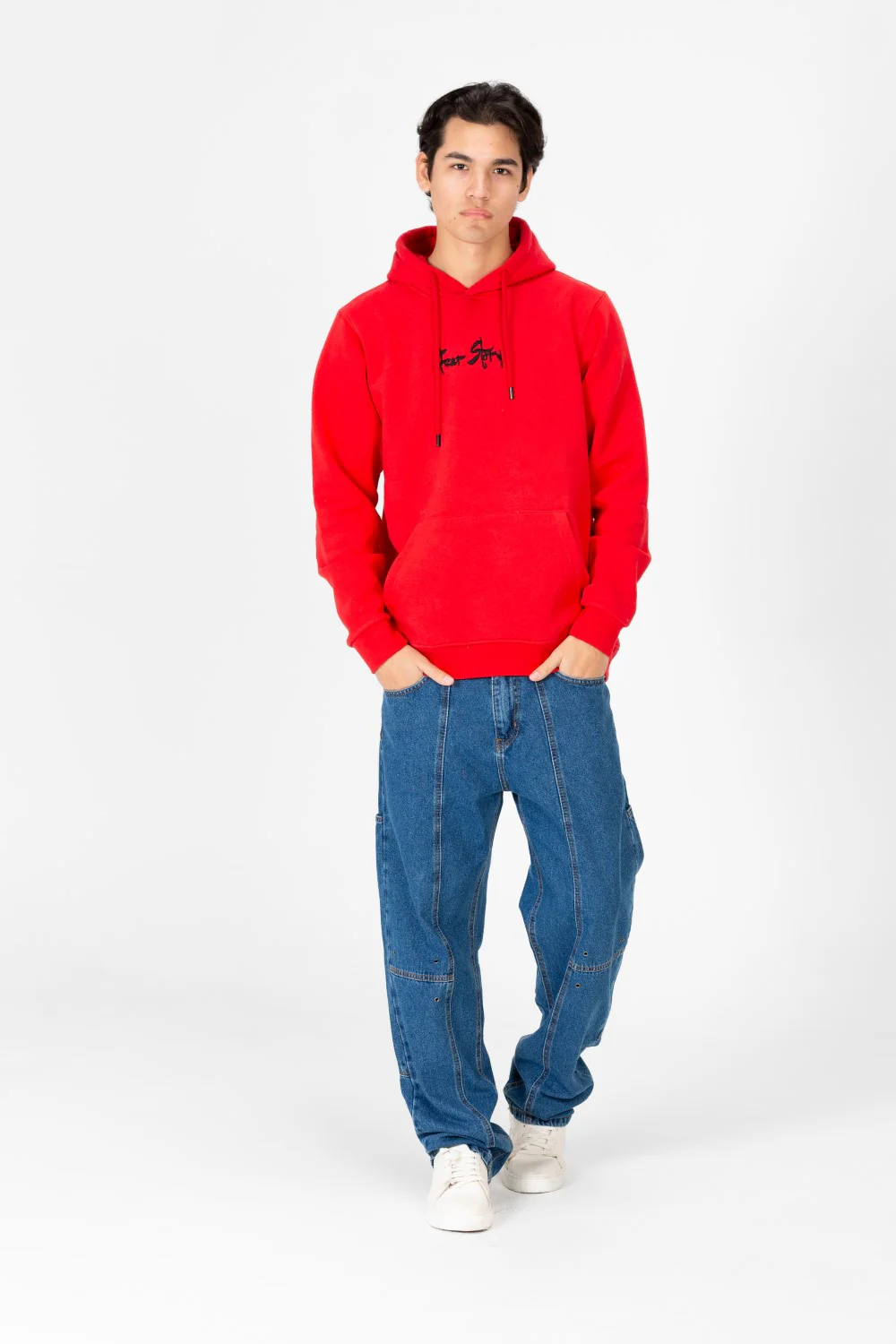 Men's Back Graphic Print Hoodie Sweatshirt - Image 12