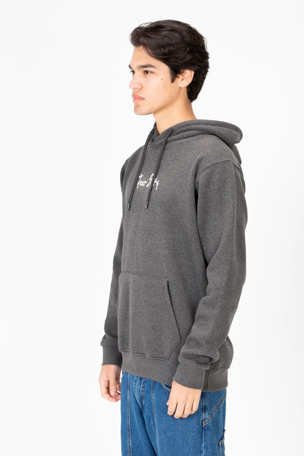Men's Back Graphic Print Hoodie Sweatshirt - Image 3