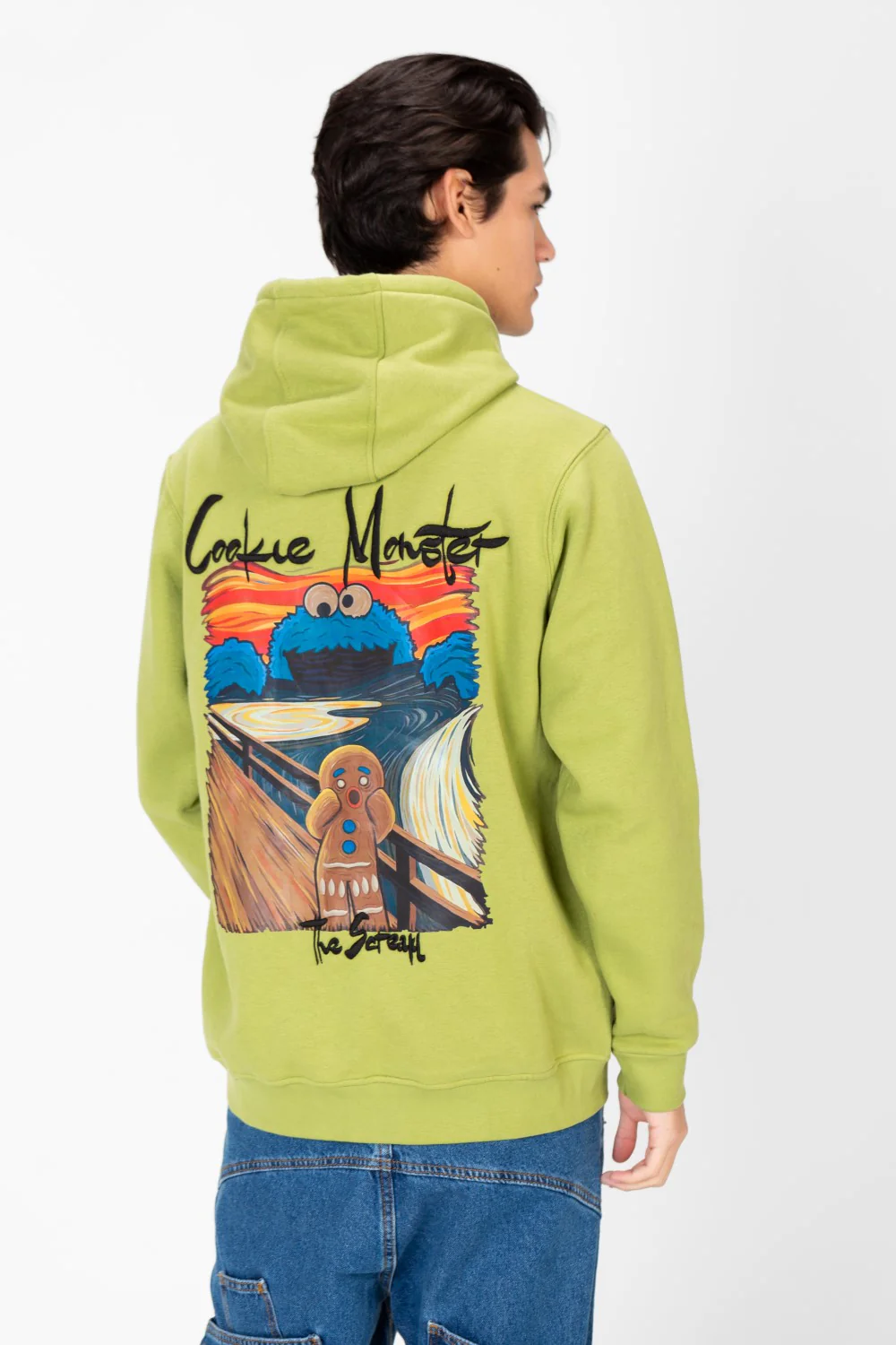 Men's Back Graphic Print Hoodie Sweatshirt - Image 6