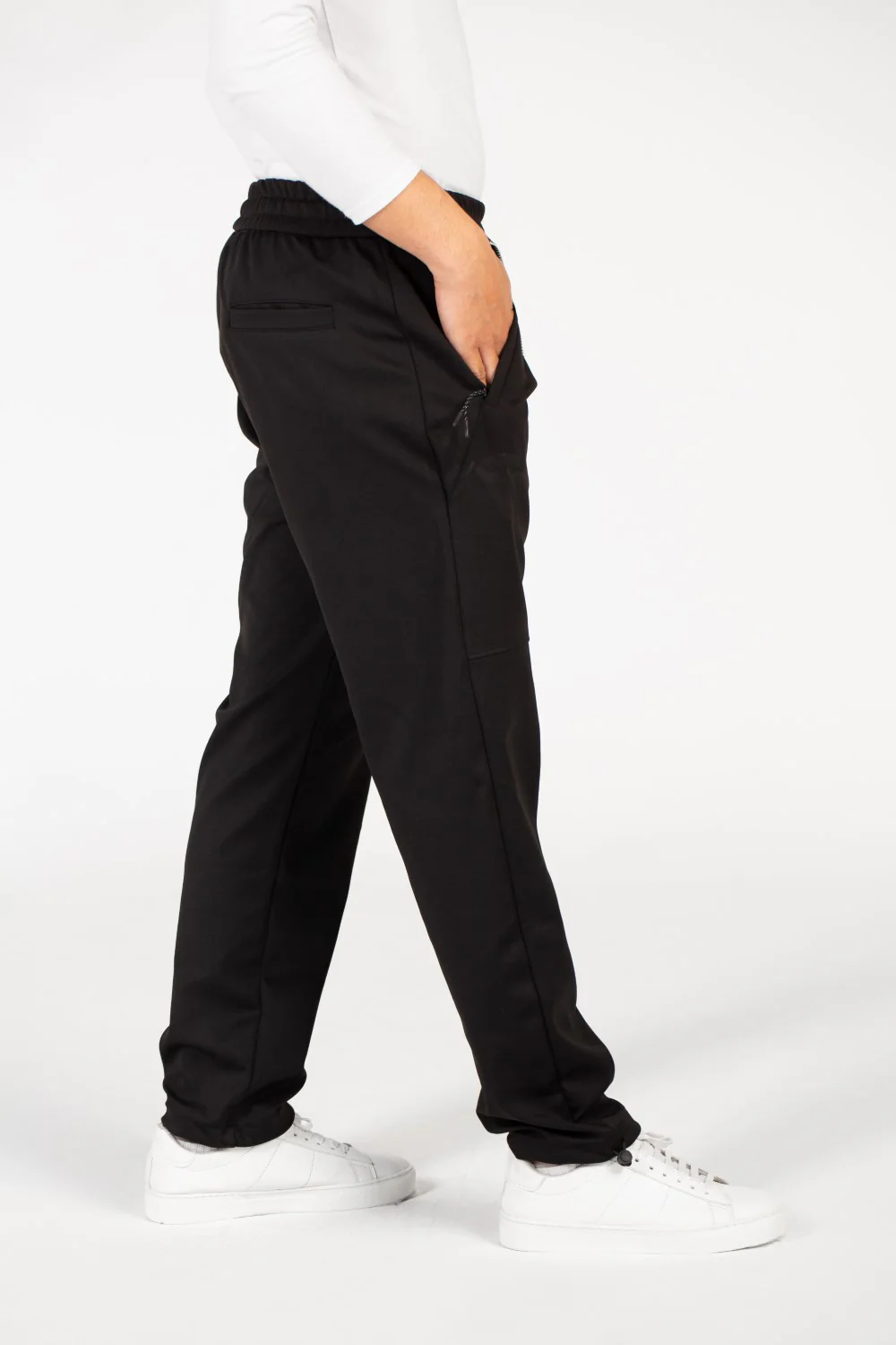 Men's Back Pocket Basic Sweatpants - Image 7
