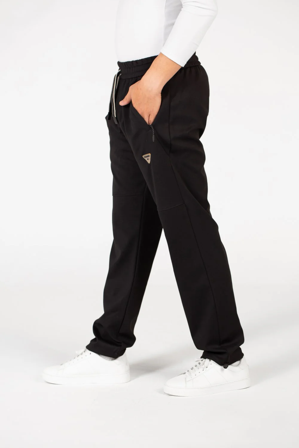 Men's Back Pocket Basic Sweatpants - Image 8