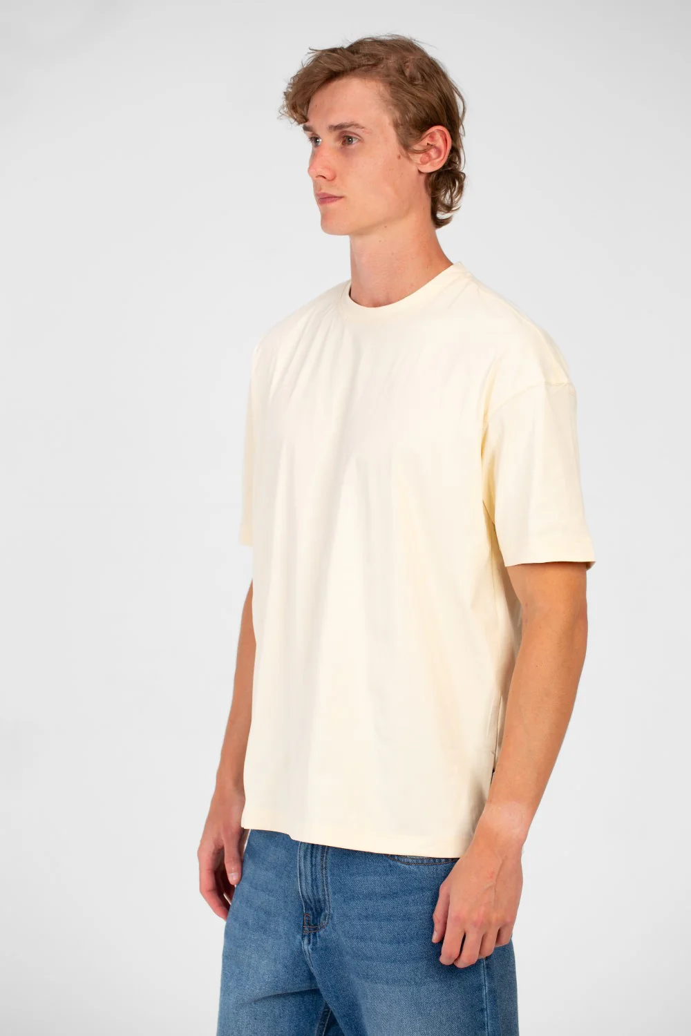 Men's Basic Crew Neck Regular Fit Short Sleeve Breathable T-Shirt - Image 3