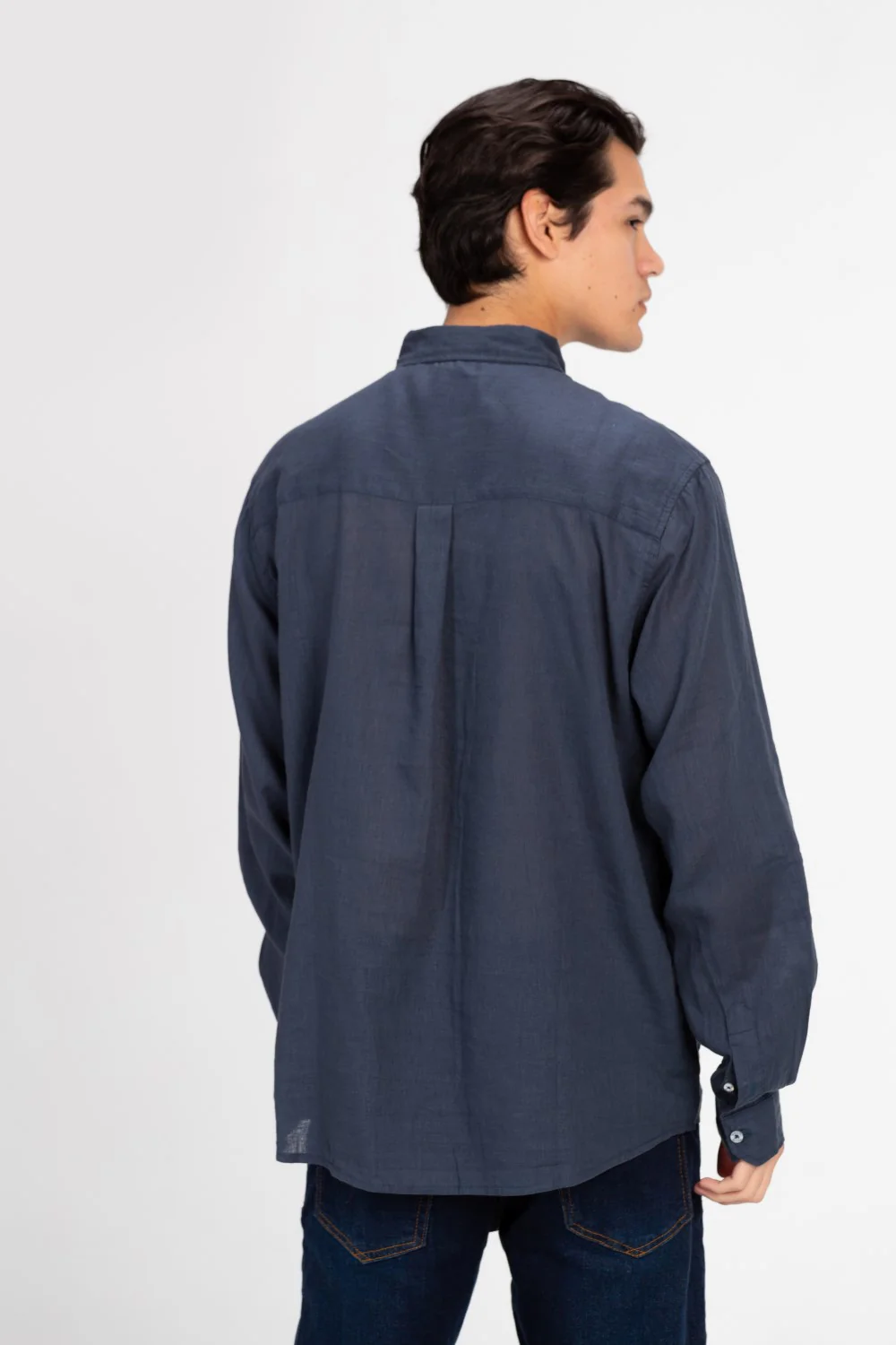 Men's Basic Linen Regular Fit Shirt - Image 34