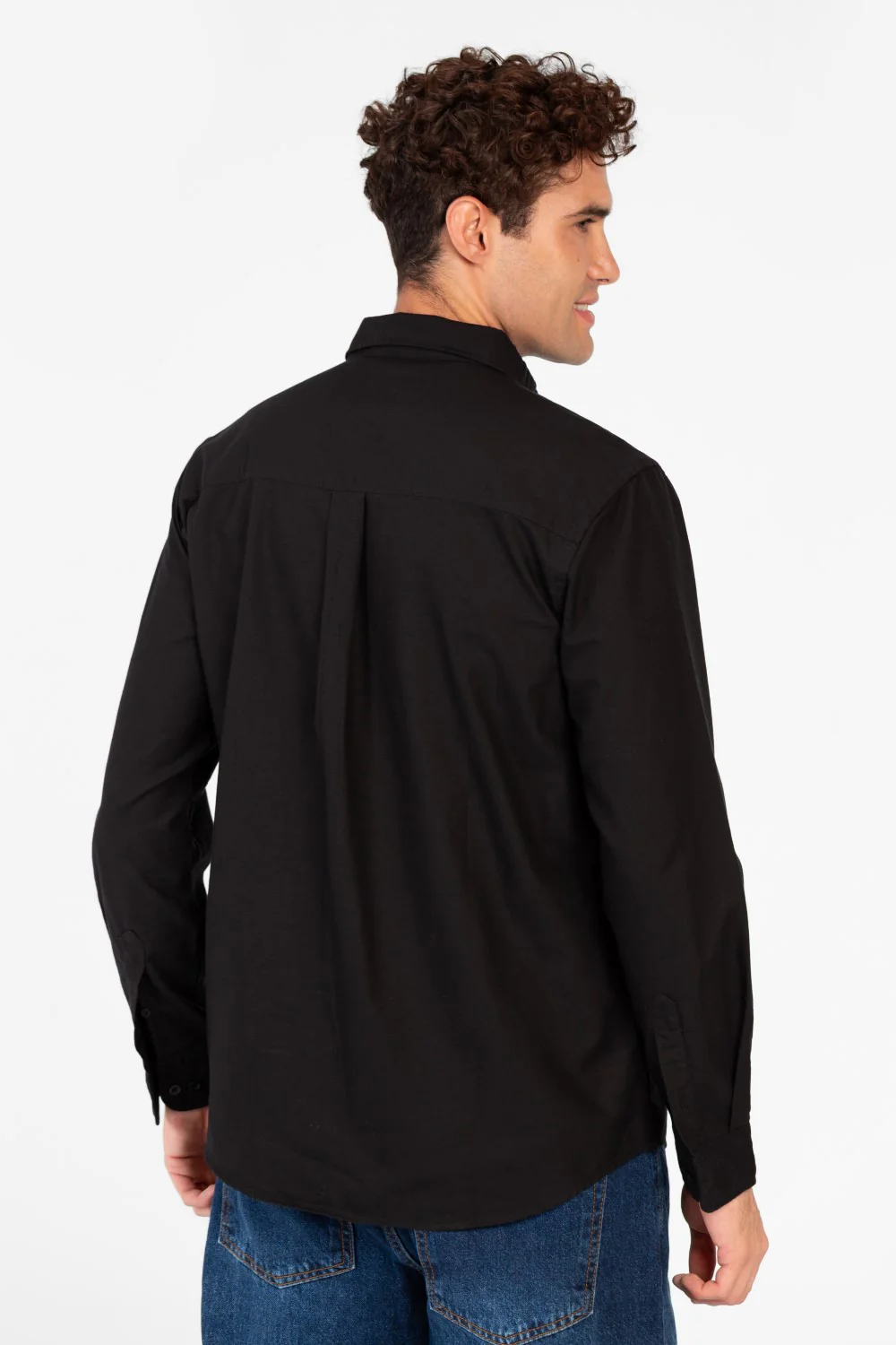 Men's Basic Long Sleeve Regular Fit Shirt - Image 10