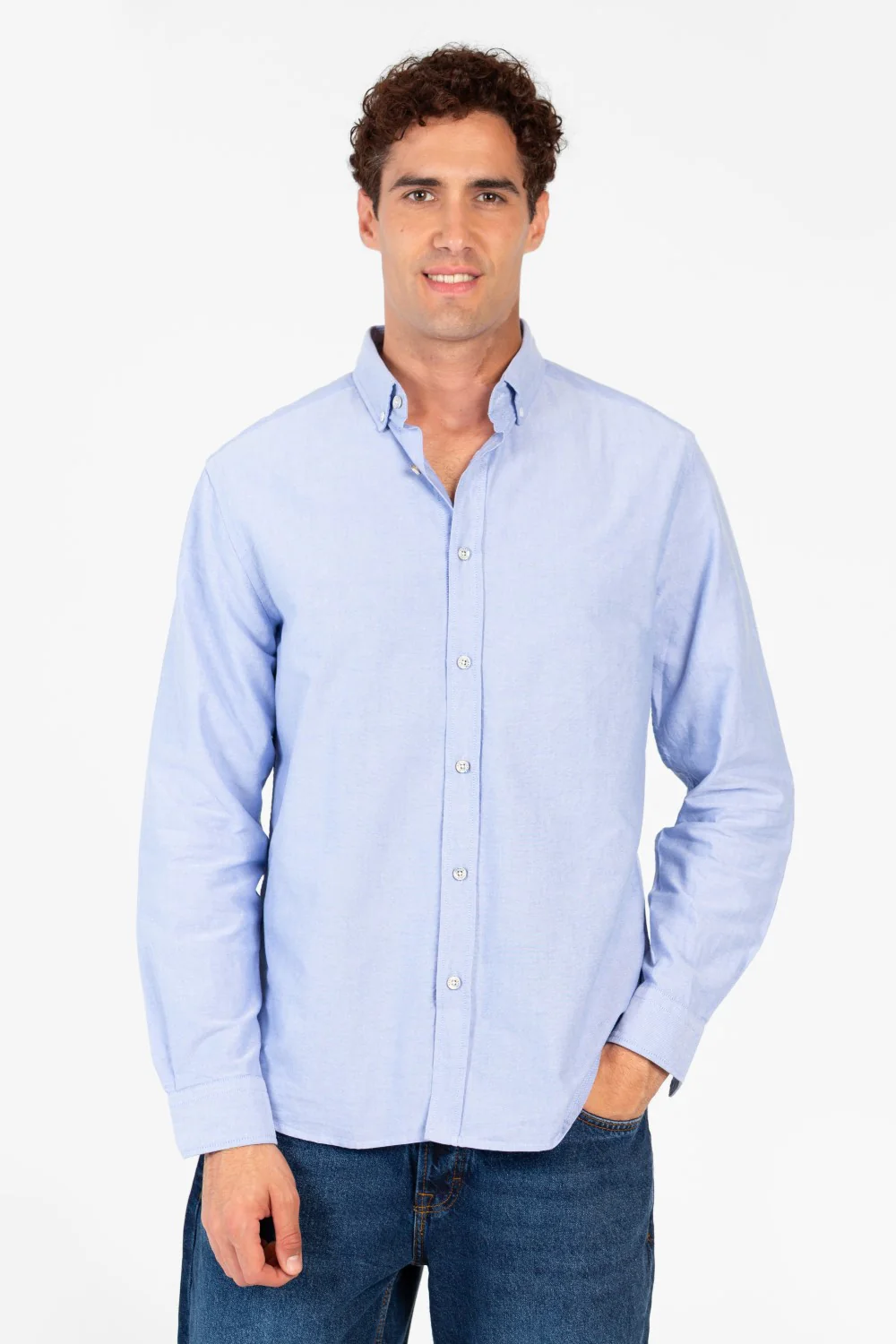 Men's Basic Long Sleeve Regular Fit Shirt - Image 21