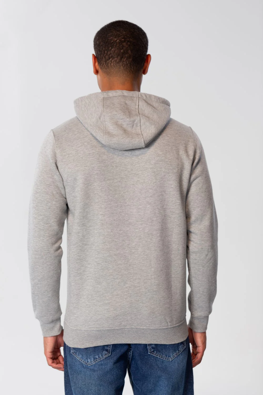 Men's Basic Plain Hoodie Sweatshirt With Pocket And Tomato Badge On The Front - Image 15