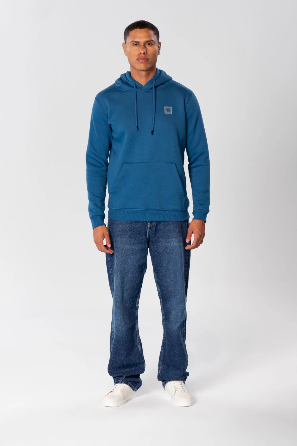 Men's Basic Plain Hoodie Sweatshirt With Pocket And Tomato Badge On The Front - Image 24