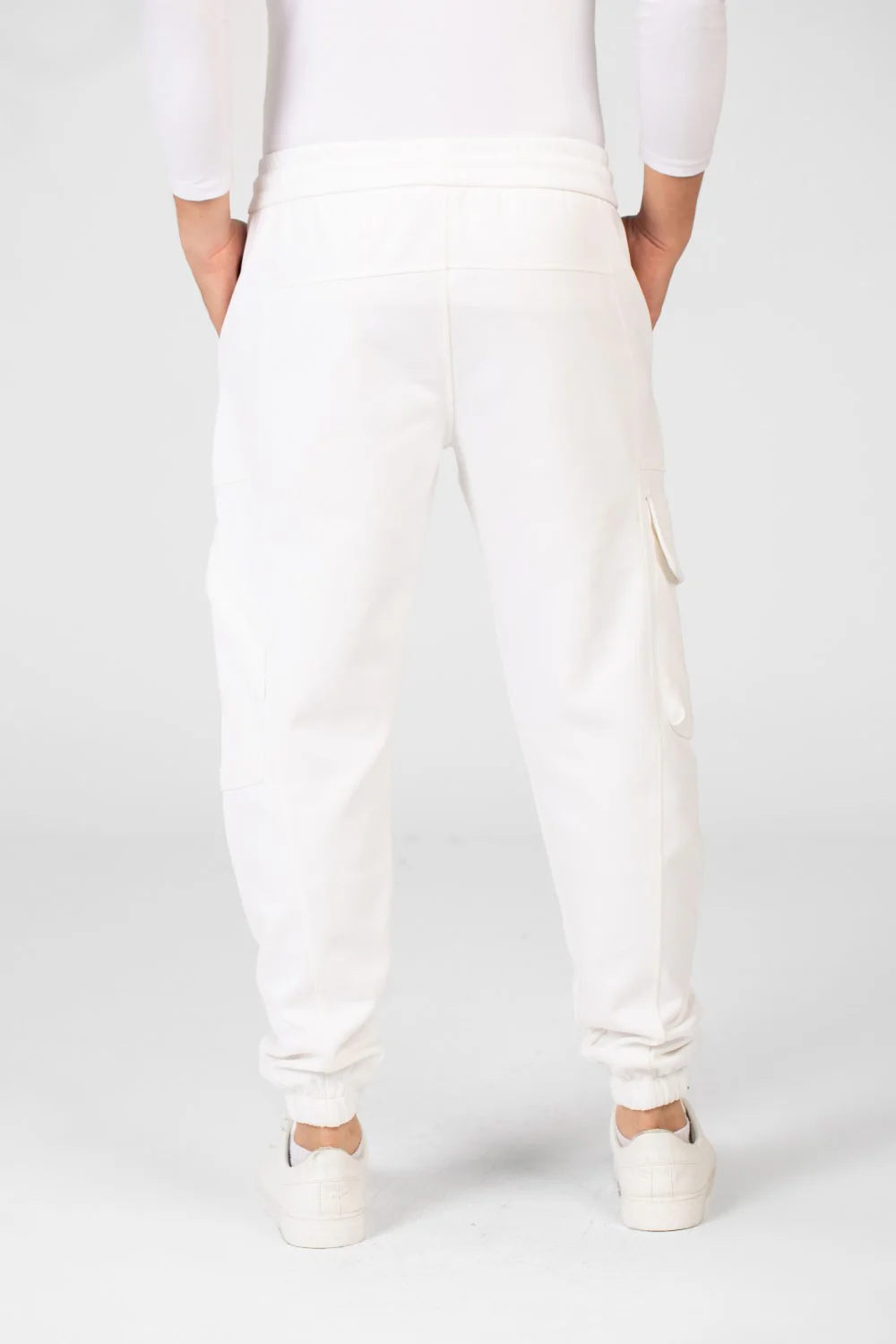 Men's Basic Plain Jogger Sweatpants With Side Pockets - Image 14