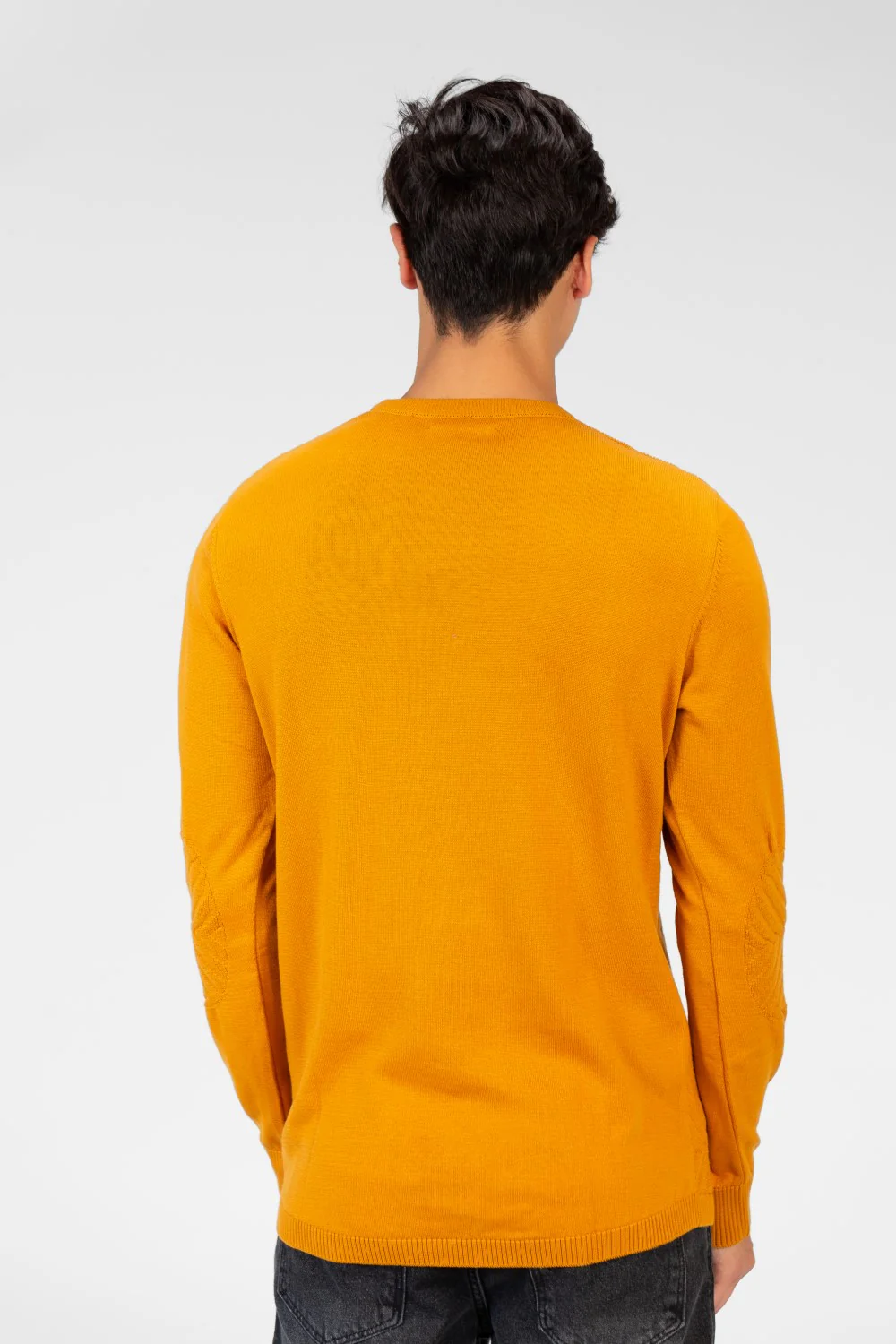 Men's Basic Plain Pullover With A Round Neck In Comfortable Material - Image 10