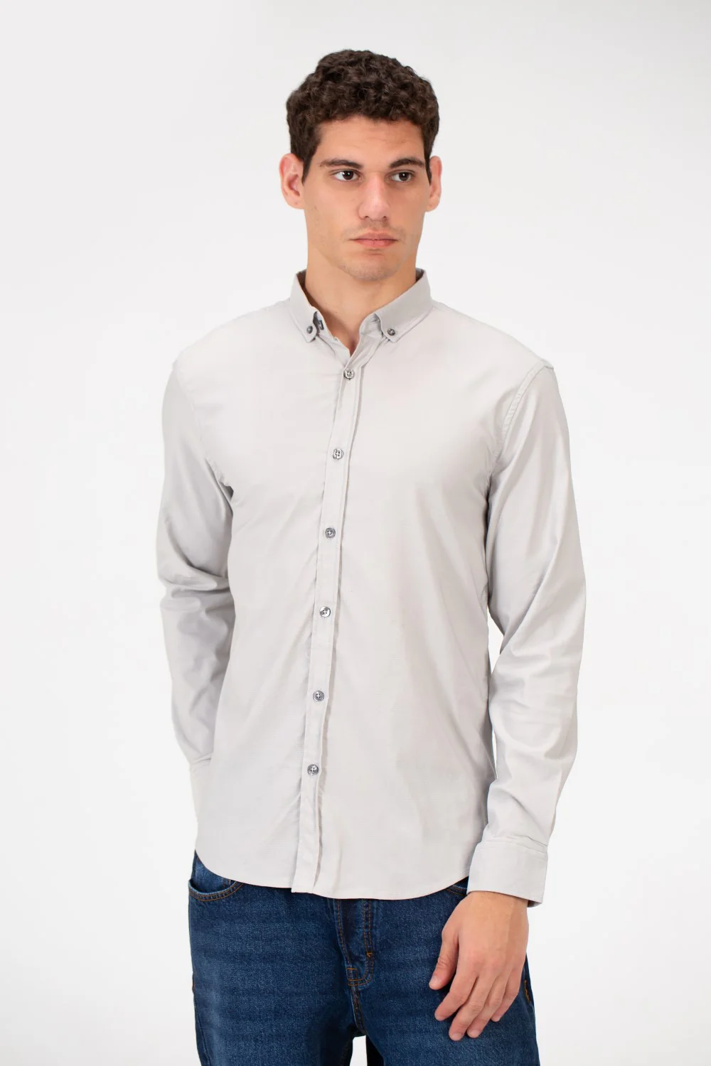 Men's Basic Plain Slim Fit Shirt In Comfortable Material - Image 9
