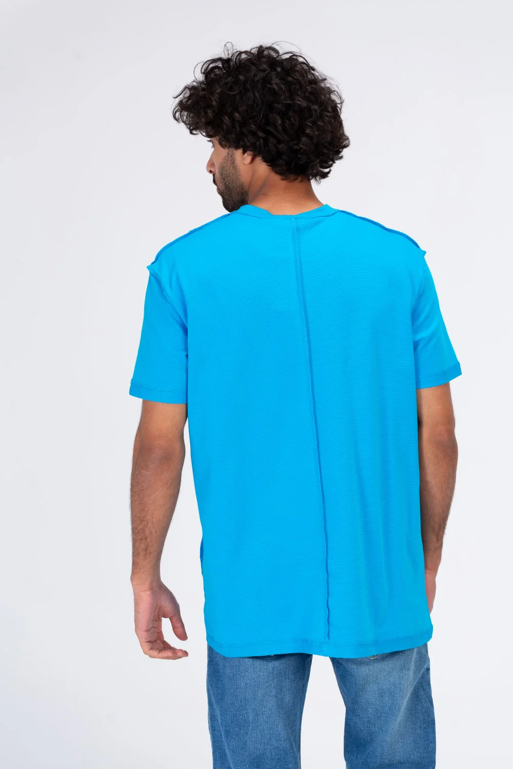 Mens Basic Plain T-shirt Made Of Soft Cotton Essential For Everyday Outings - Image 14
