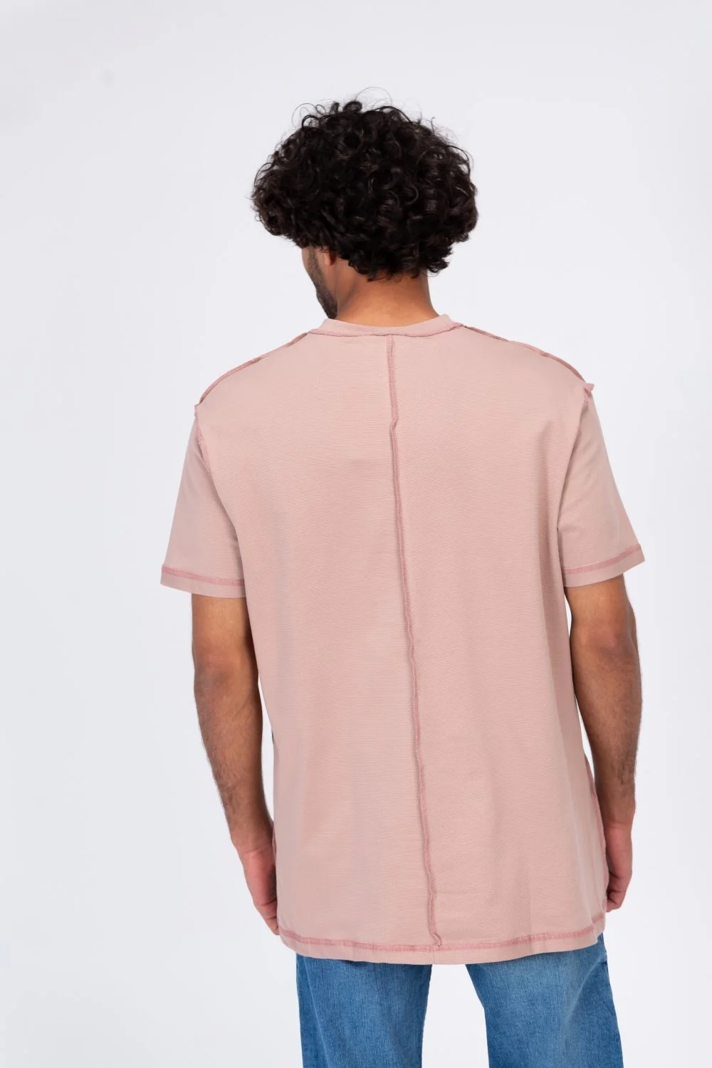Mens Basic Plain T-shirt Made Of Soft Cotton Essential For Everyday Outings - Image 5
