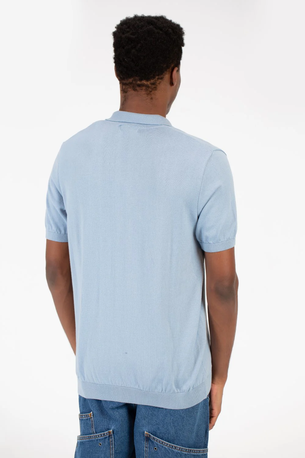 Men's Basic Polo Short Sleeves T-Shirt - Image 2