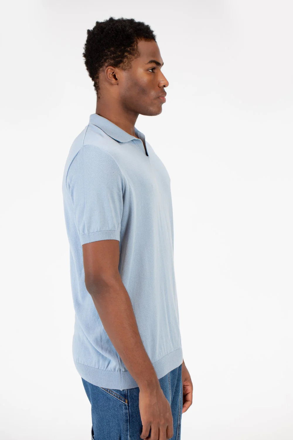 Men's Basic Polo Short Sleeves T-Shirt - Image 3