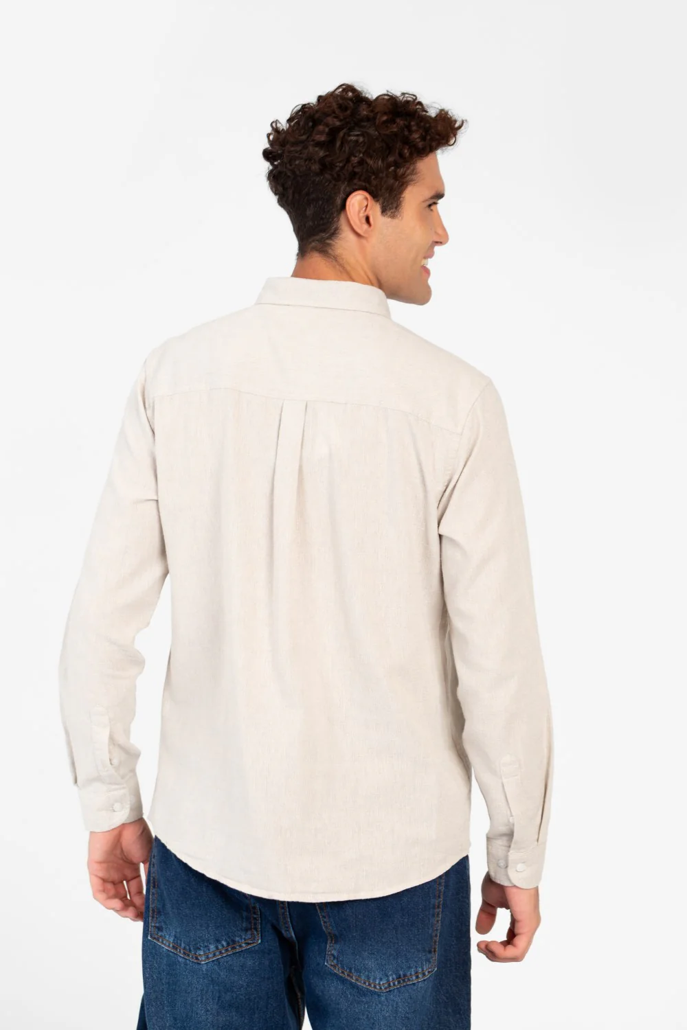 Men's Basic Regular Fit Long Sleeve Shirt - Image 10