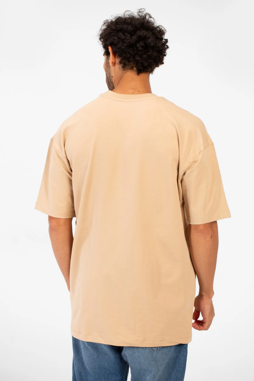 Men's Basic Round Neck Half Sleeve Summer Melton Regular Fit T-Shirt - Image 14
