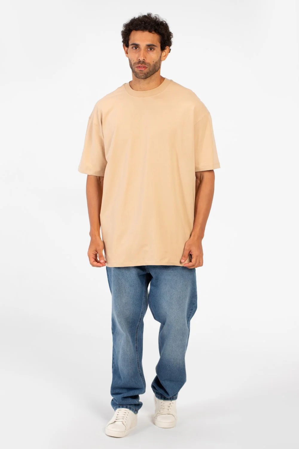 Men's Basic Round Neck Half Sleeve Summer Melton Regular Fit T-Shirt - Image 16