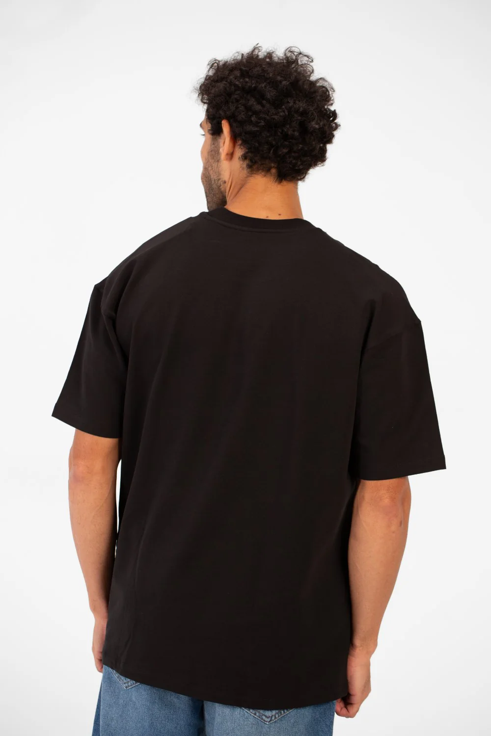 Men's Basic Round Neck Half Sleeve Summer Melton Regular Fit T-Shirt - Image 6