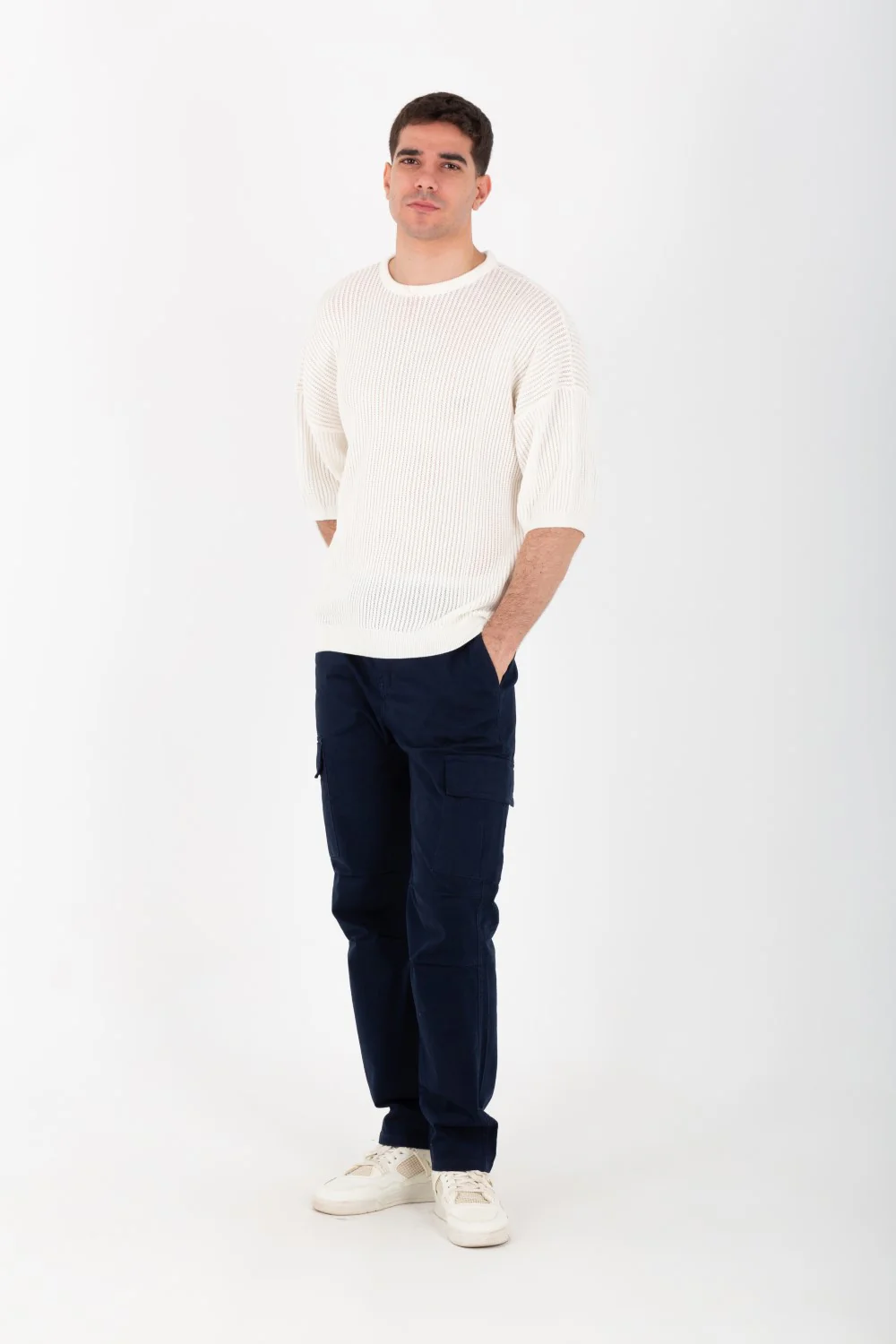 Men's Basic Round Slim Fit Trico T-Shirt With High Quality Material - Image 10