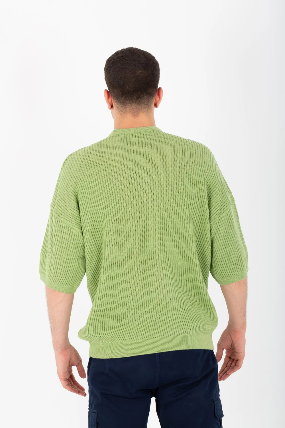 Men's Basic Round Slim Fit Trico T-Shirt With High Quality Material - Image 8