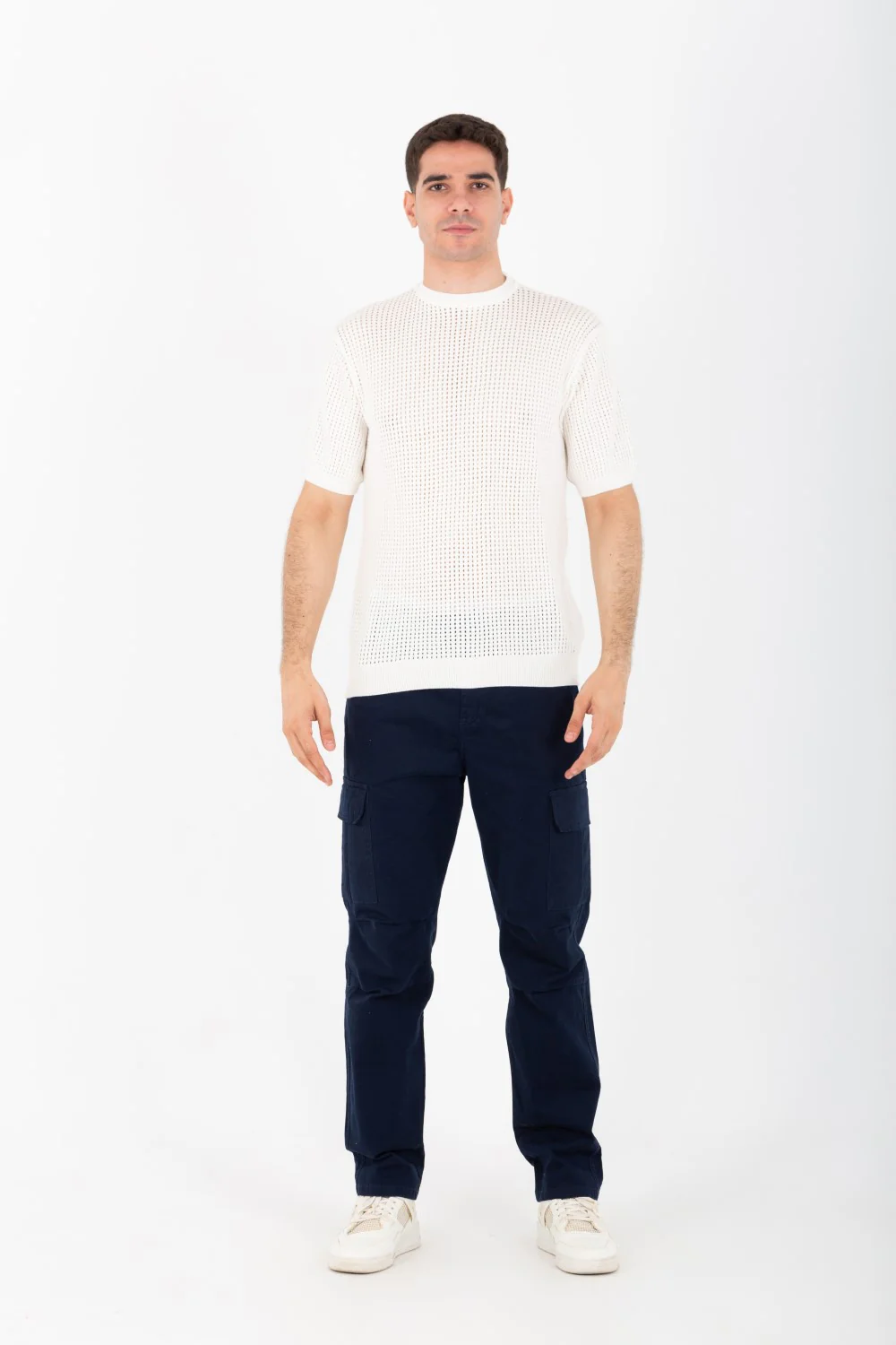 Mens Basic Round T-shirt With A Slim Fit And High Quality Material - Image 9