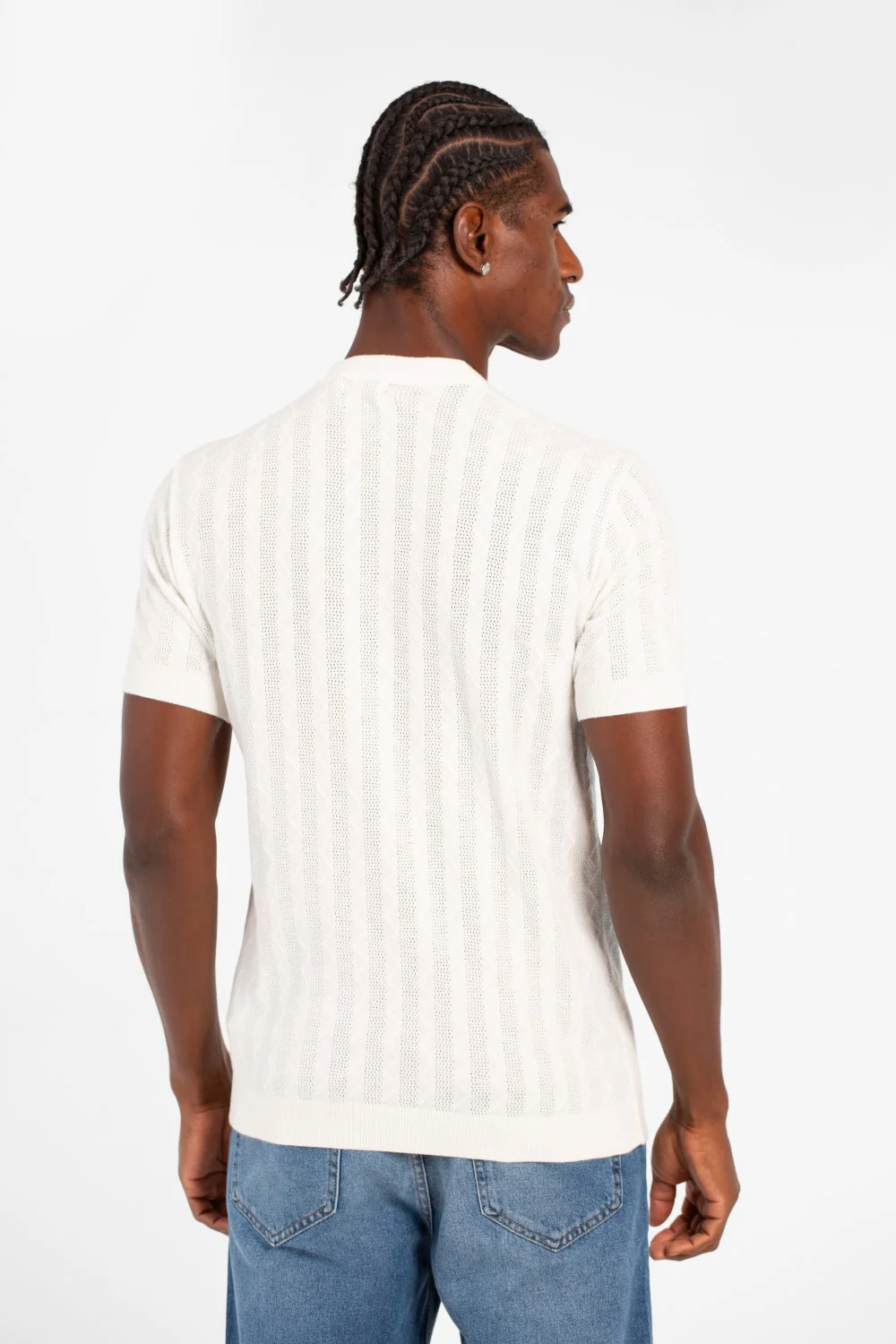 Men's Basic Slim Fit Breathable Half Sleeve Crew Neck T-Shirt - Image 6
