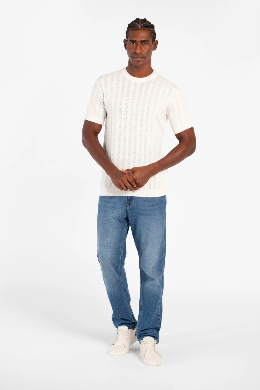 Men's Basic Slim Fit Breathable Half Sleeve Crew Neck T-Shirt - Image 8