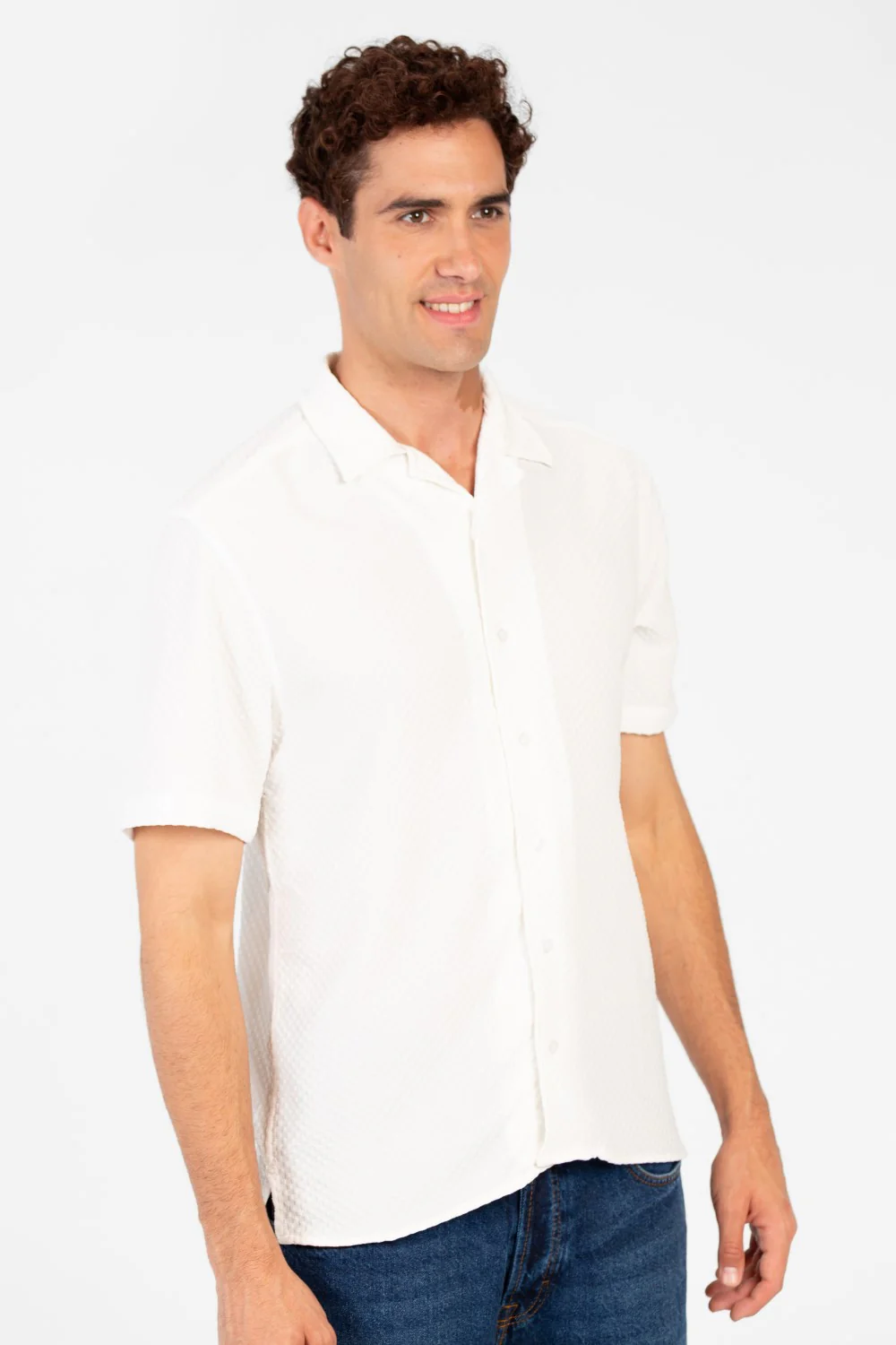 Men's Basic Slim Fit Half Sleeve Shirt - Image 7
