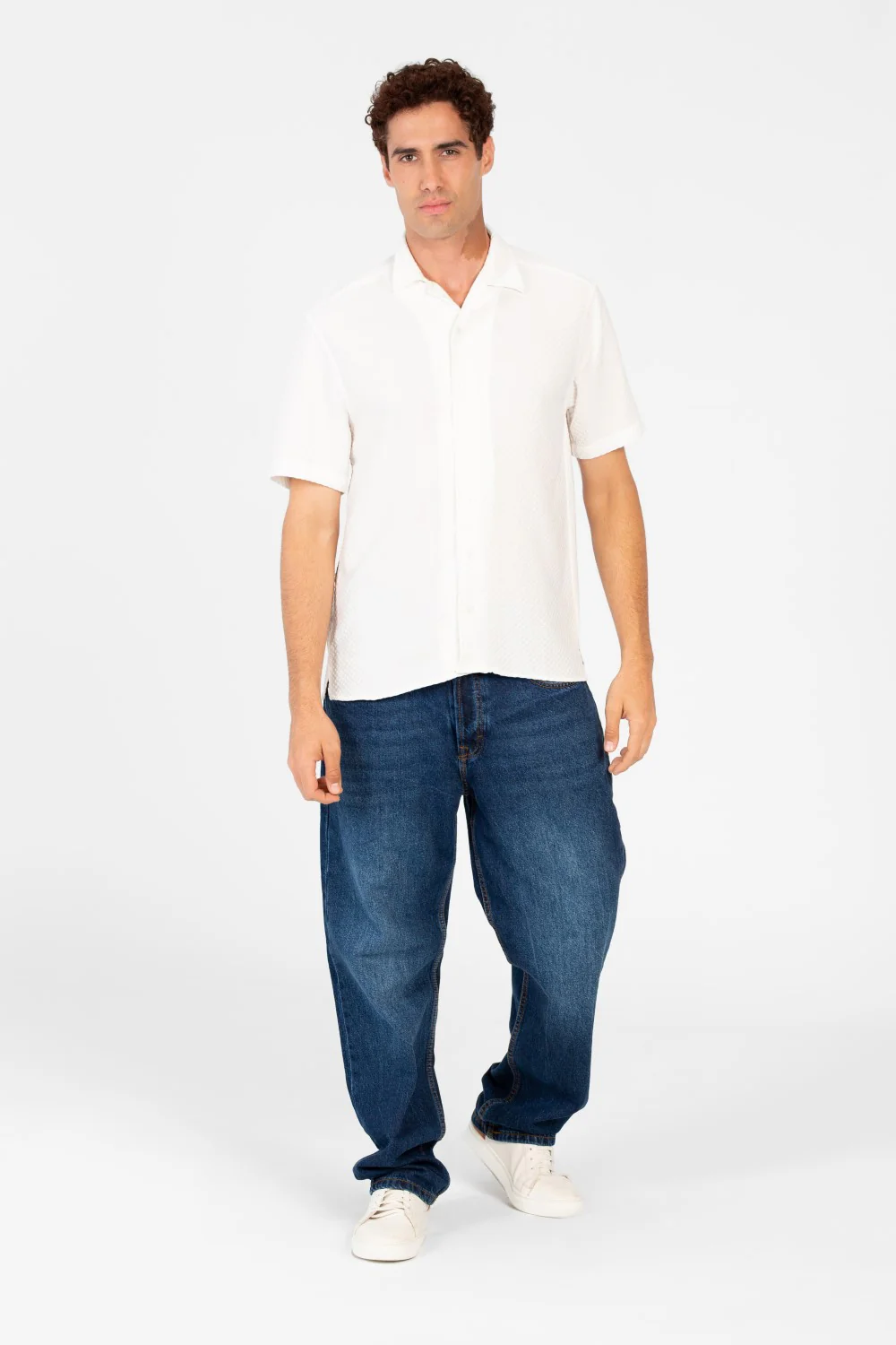 Men's Basic Slim Fit Half Sleeve Shirt - Image 8