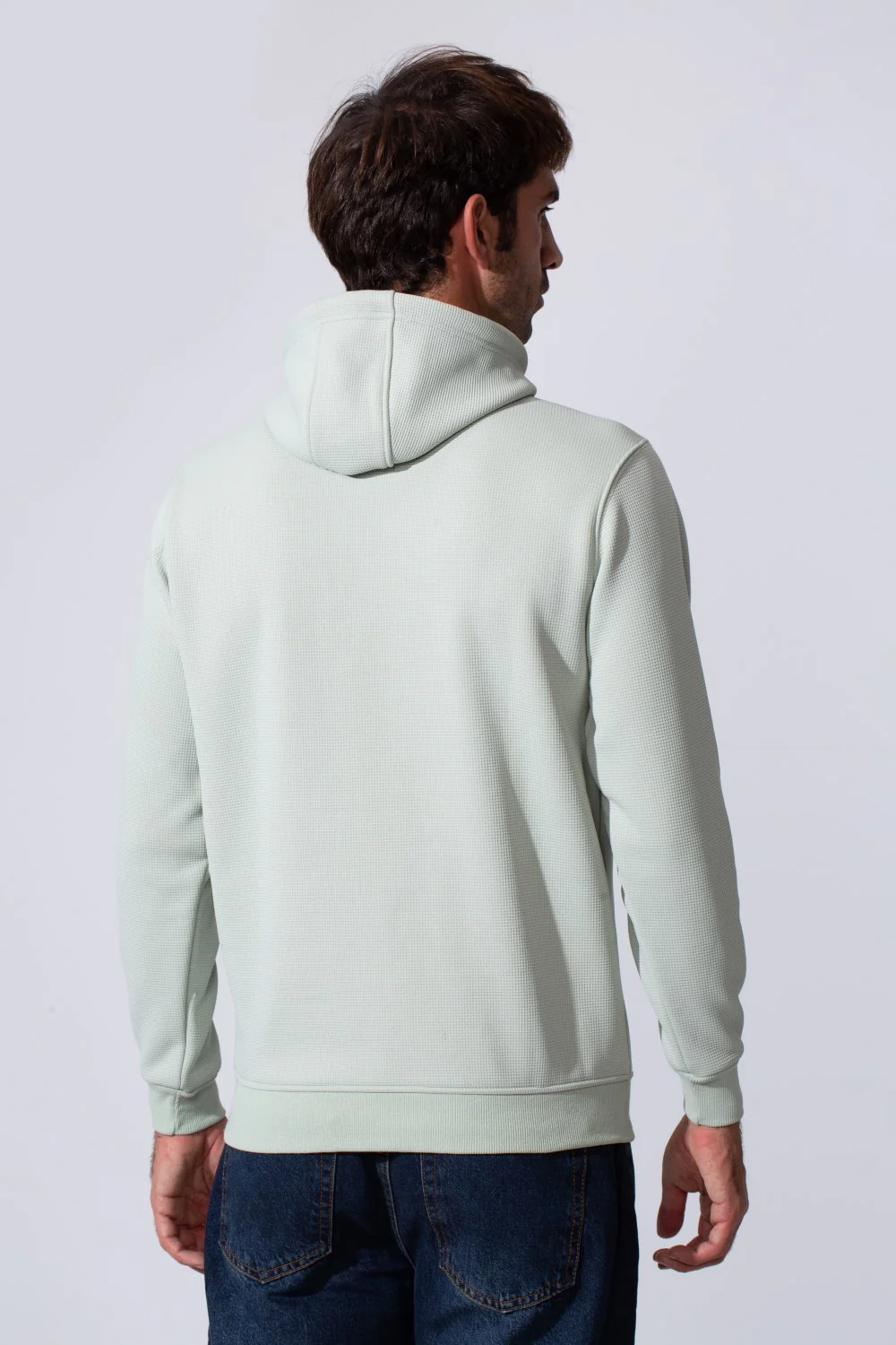 Men's Basic Slim Fit Long Sleeve Hoodie Sweatshirt - Image 6