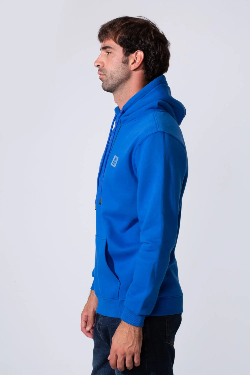 Men's Basic Slim Fit Milton Long Sleeve Hoodie Sweatshirt - Image 3