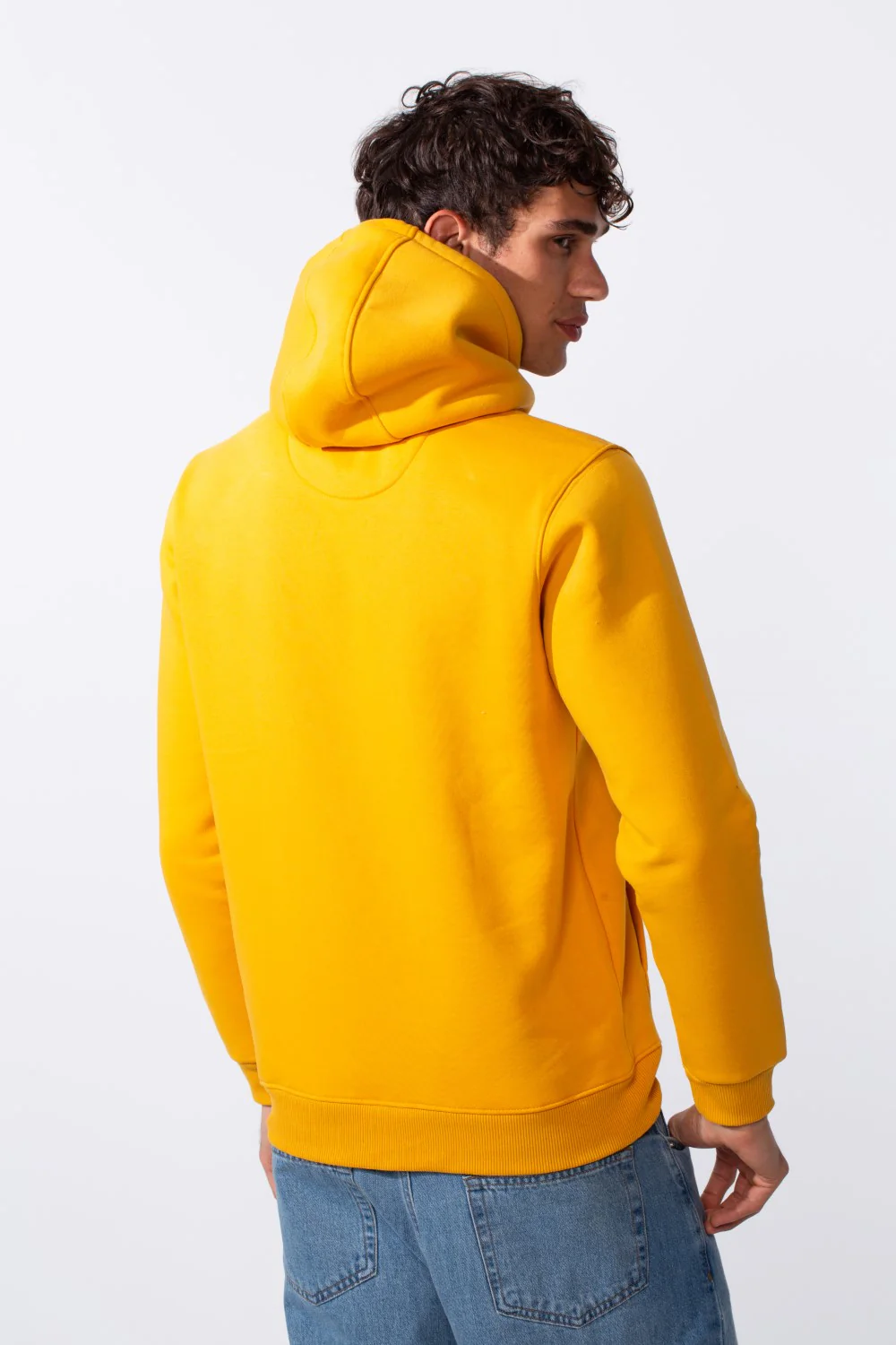 Men's Basic Slim Fit Milton Long Sleeve Hoodie Sweatshirt - Image 6