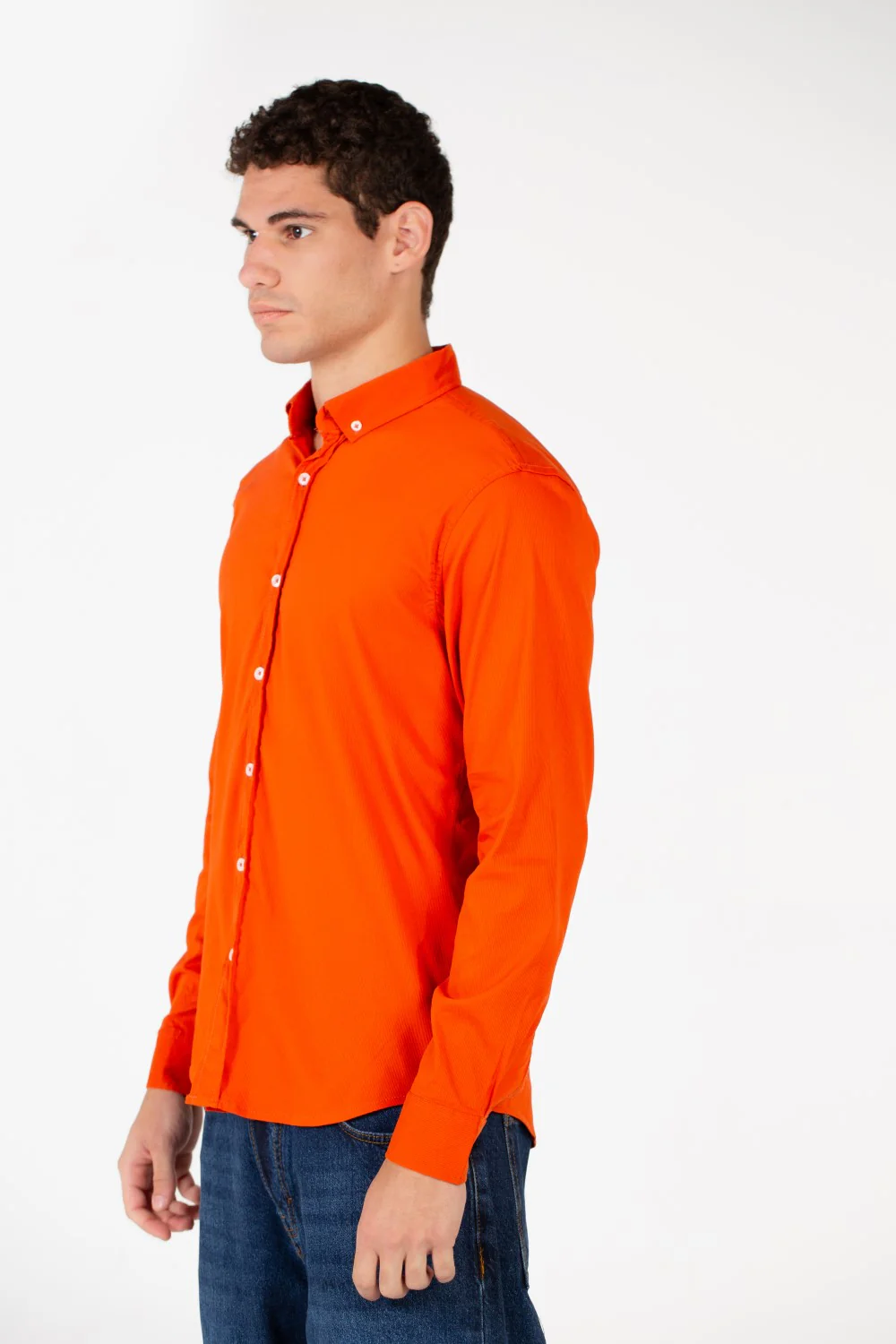 Men's Basic Slim Fit Modern Shirt - Image 39