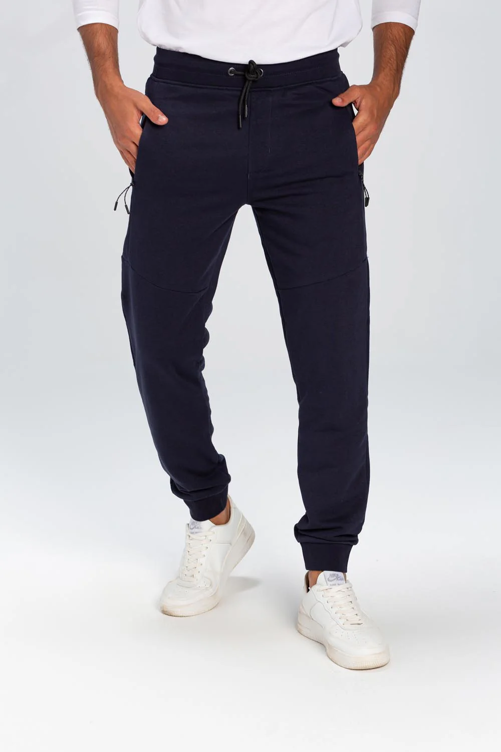 Men's Basic Slim Fit Sports Elegant Melton Sweatpants - Image 7